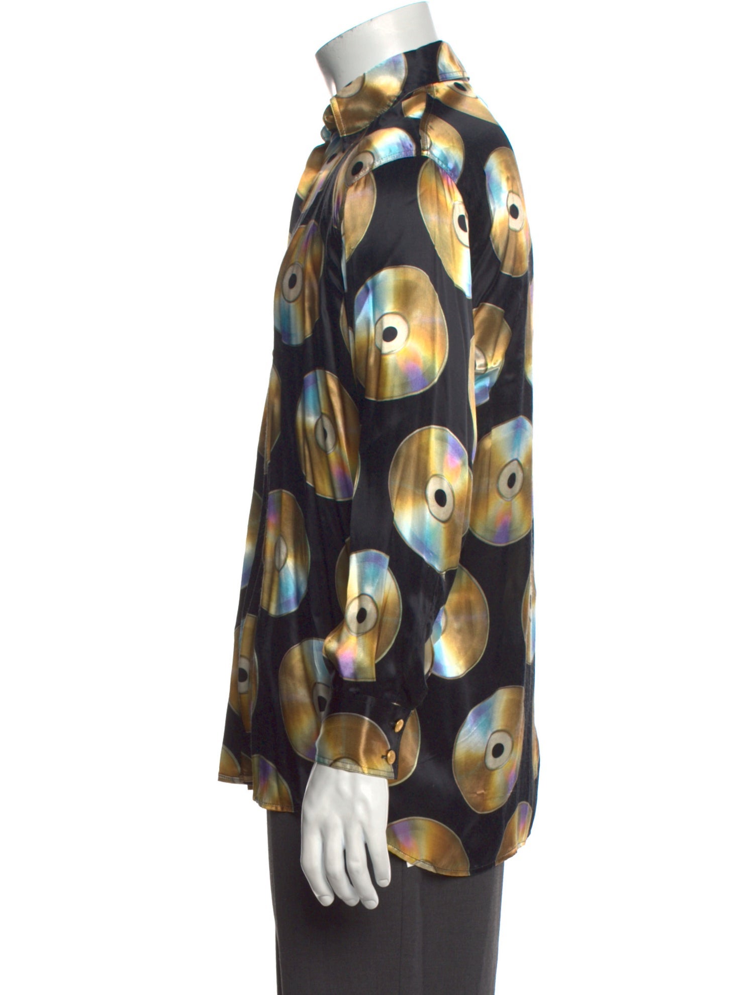 Moschino Printed Long Sleeve Shirt