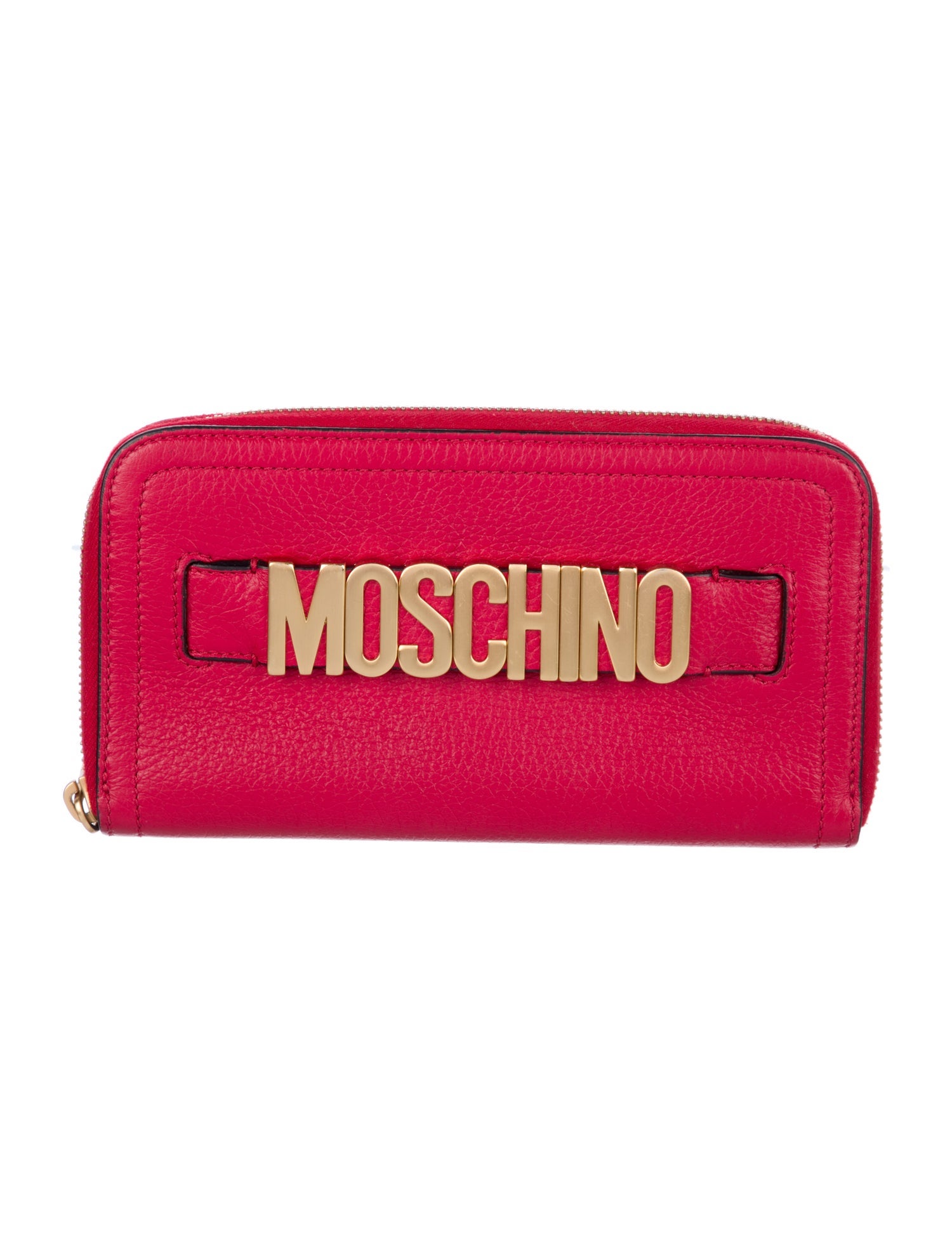 Moschino Leather Compact Wallet