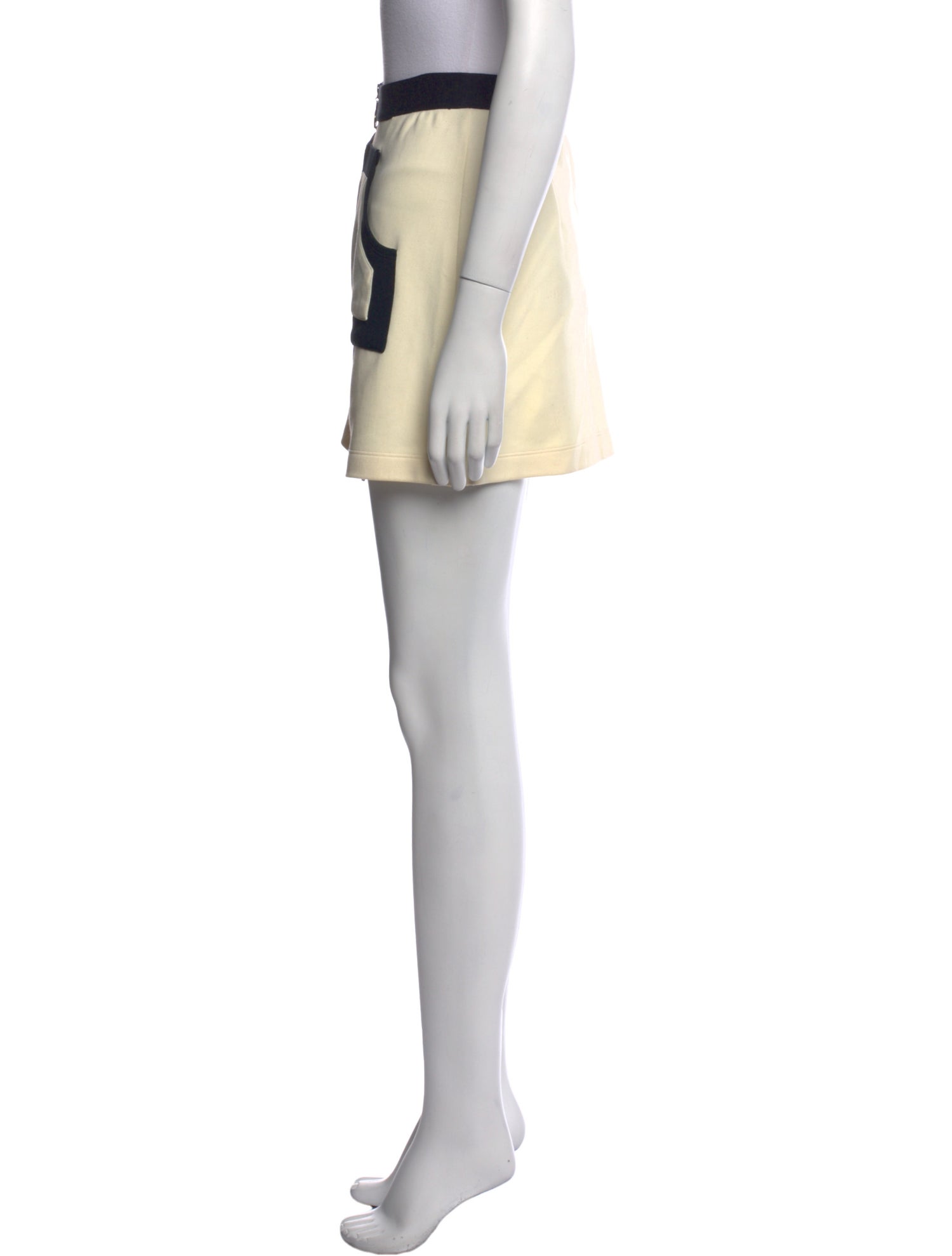 Moschino Striped Mini Skirt