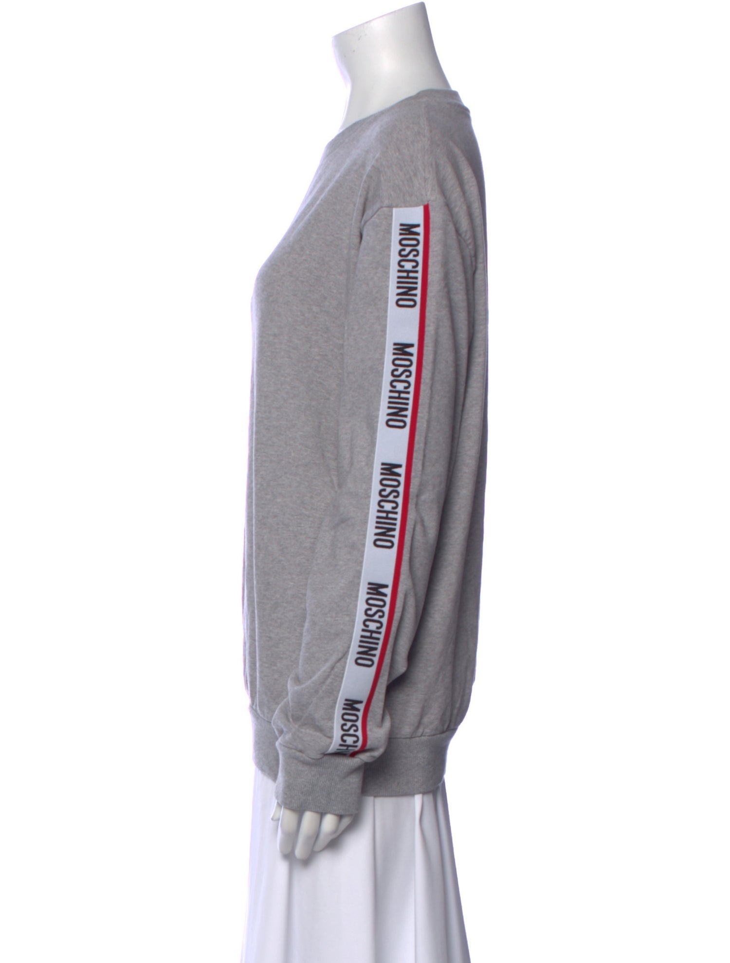 Moschino Crew Neck Long Sleeve Sweatshirt