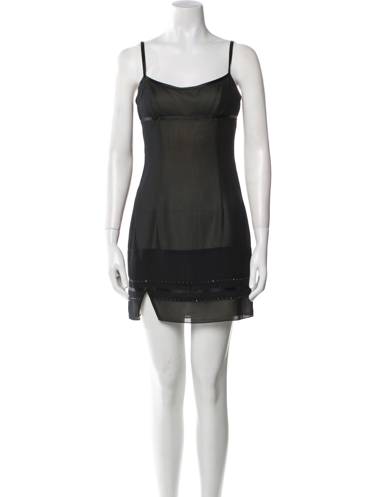 Moschino Square Neckline Mini Dress