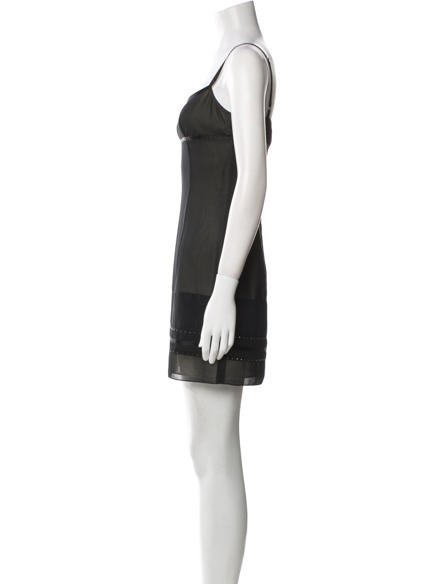 Moschino Square Neckline Mini Dress