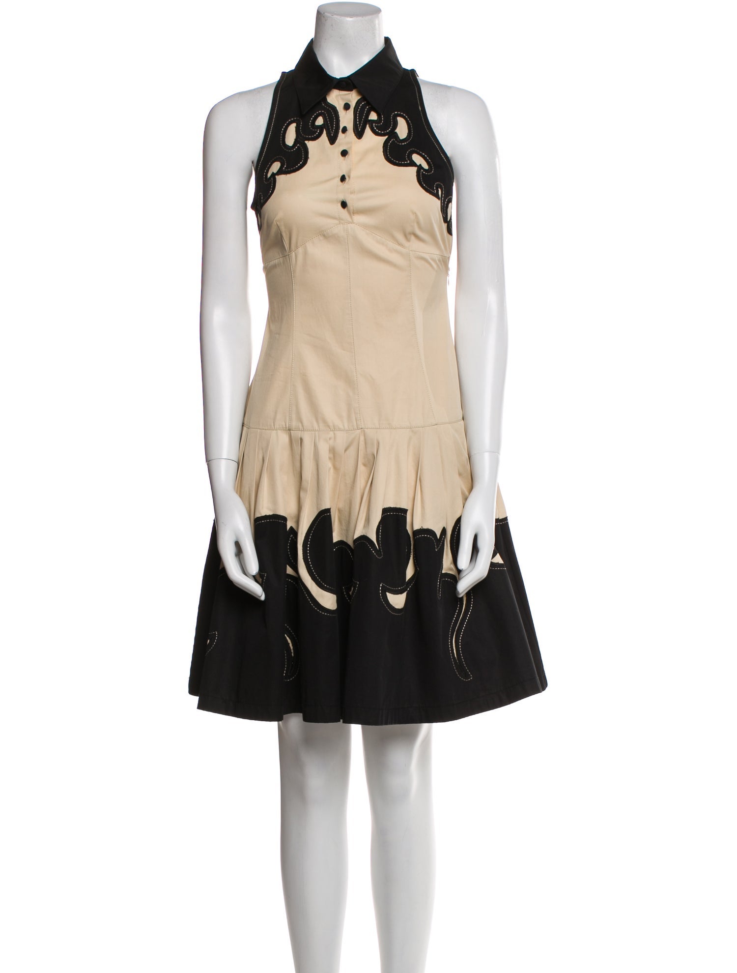 Moschino Printed Mini Dress