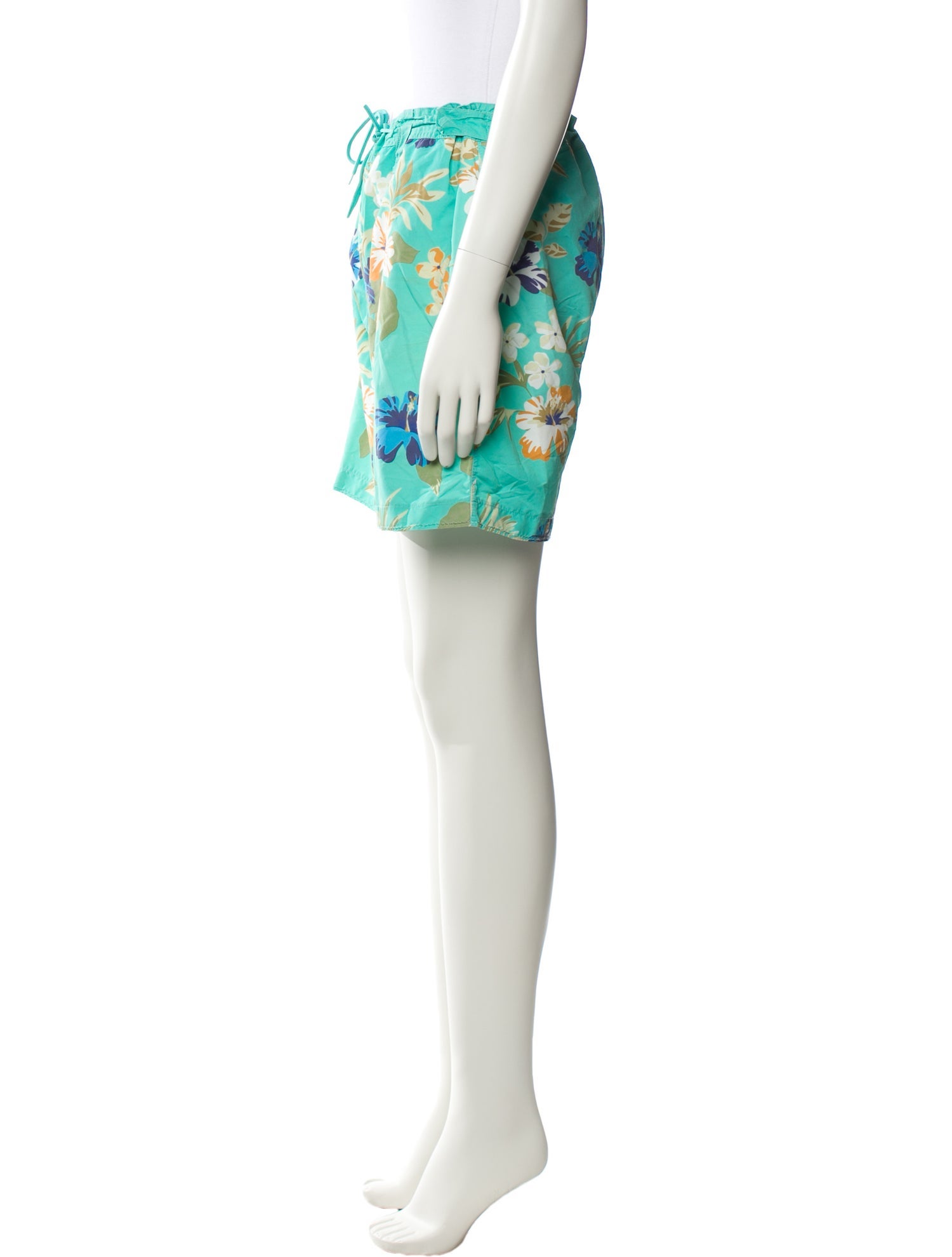 Moschino Floral Print Mini Shorts