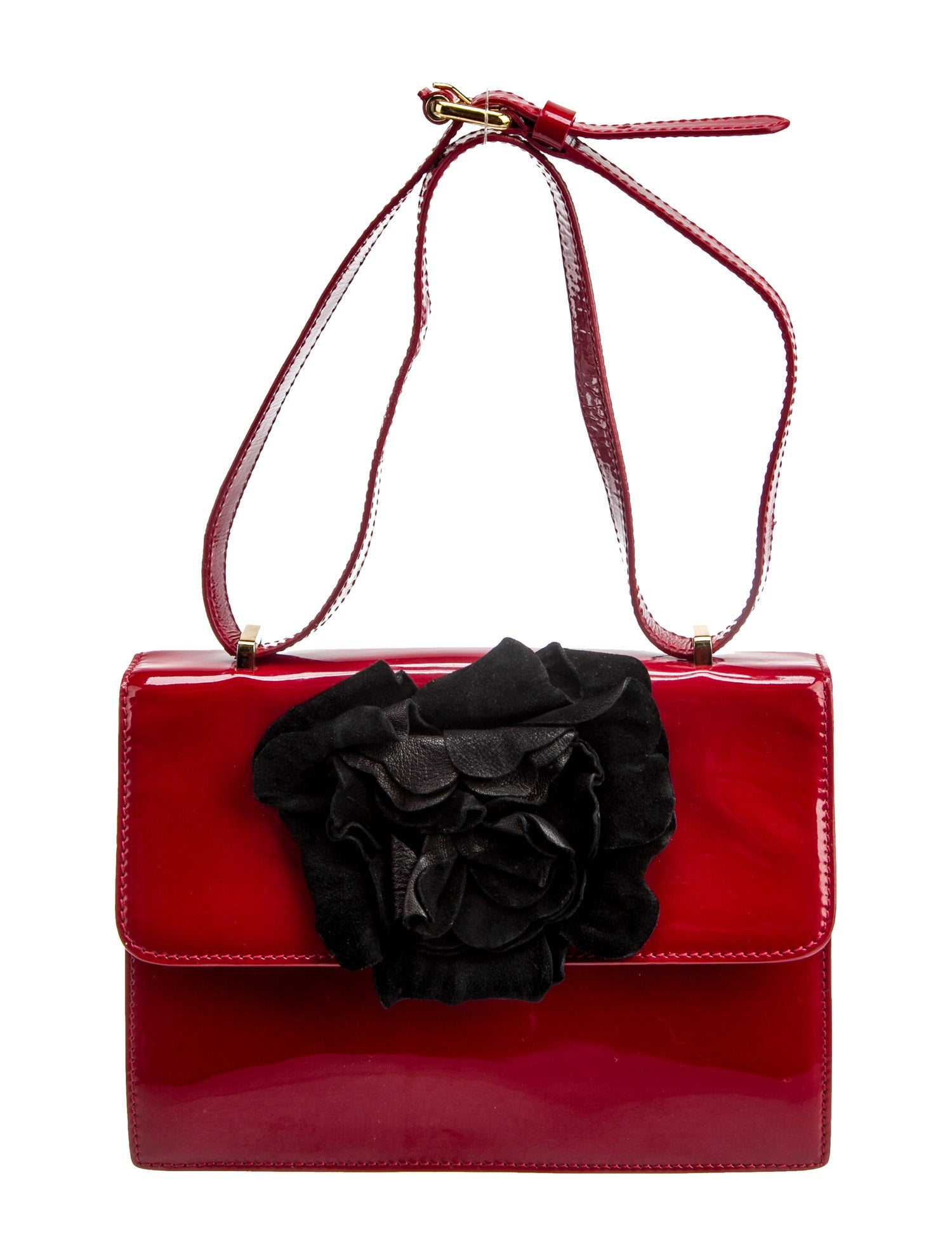 Moschino Patent Leather Shoulder Bag