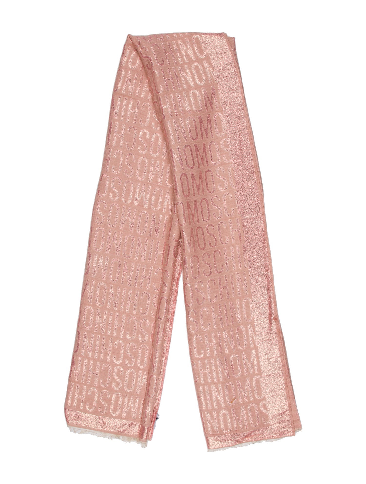 Moschino Acrylic Printed Scarf