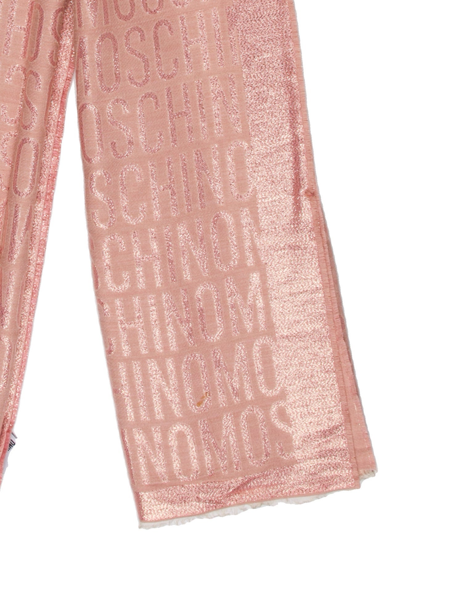 Moschino Acrylic Printed Scarf