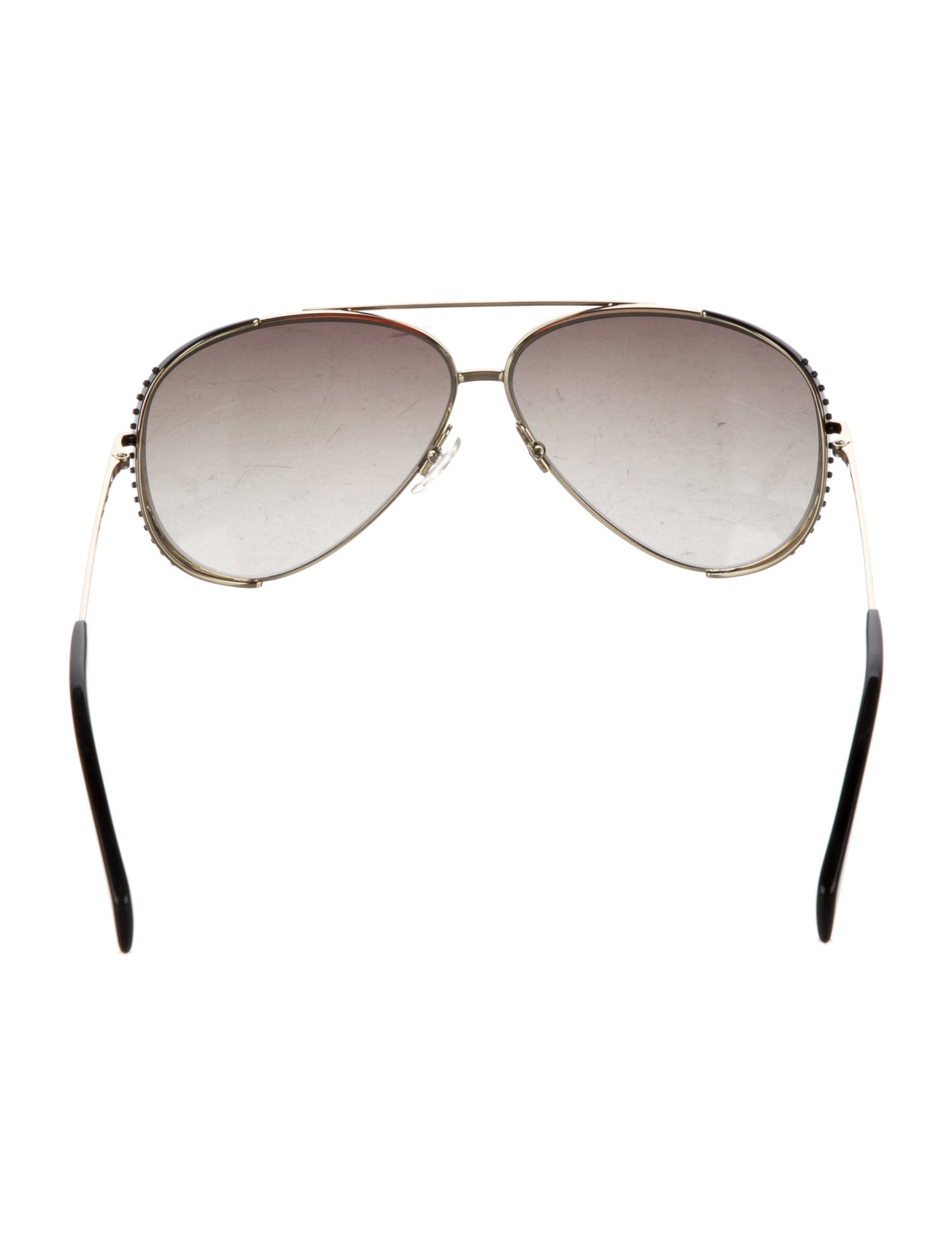 Moschino Aviator Gradient Sunglasses