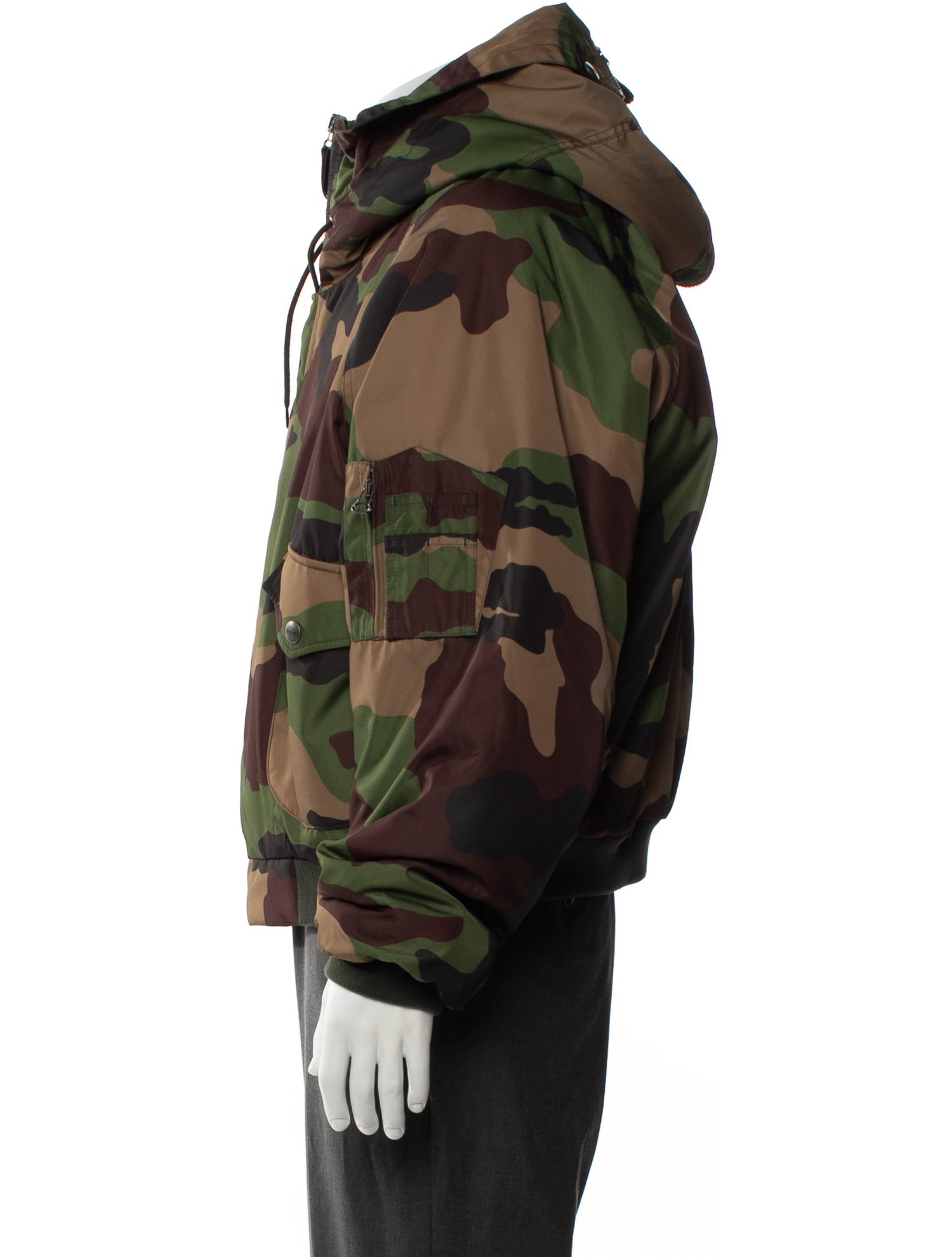 Moschino Printed Parka