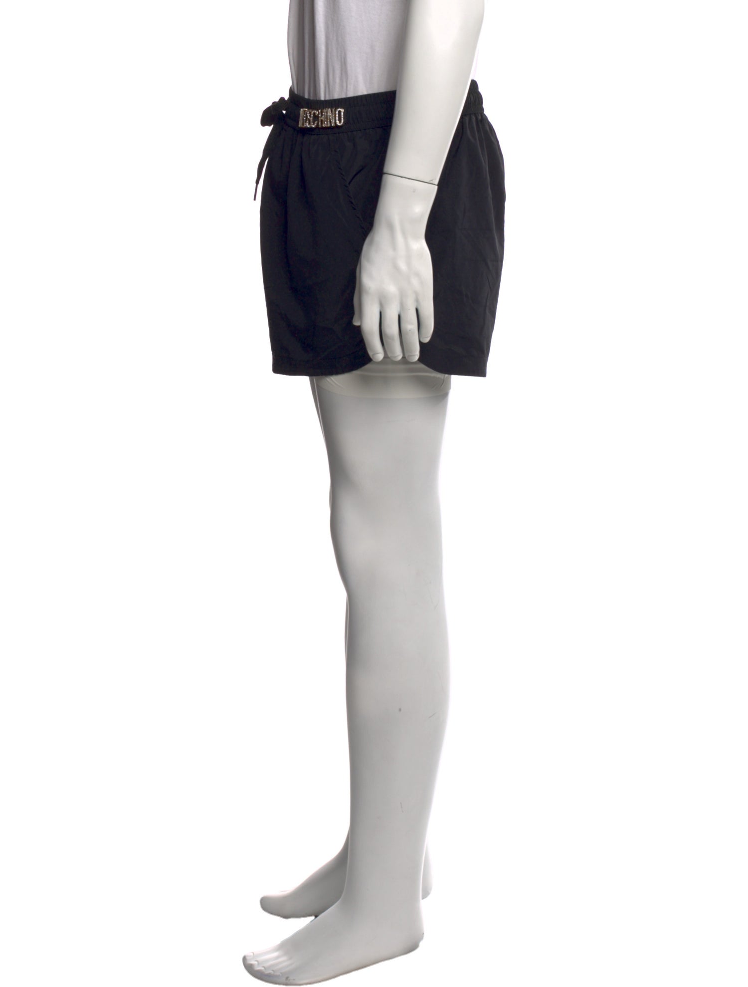 Moschino Embroidered Accent Swim Trunks