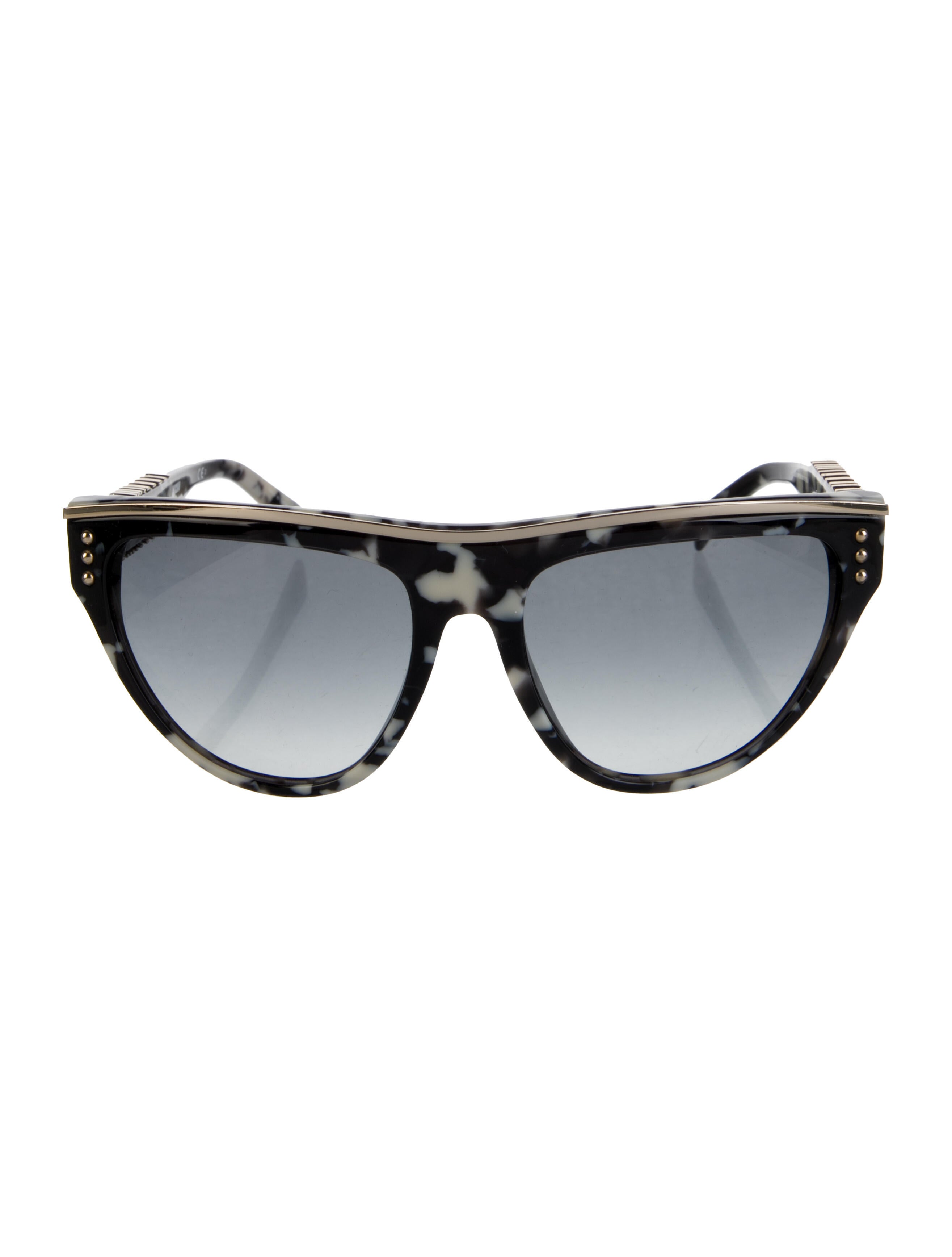Moschino Cat-Eye Gradient Sunglasses