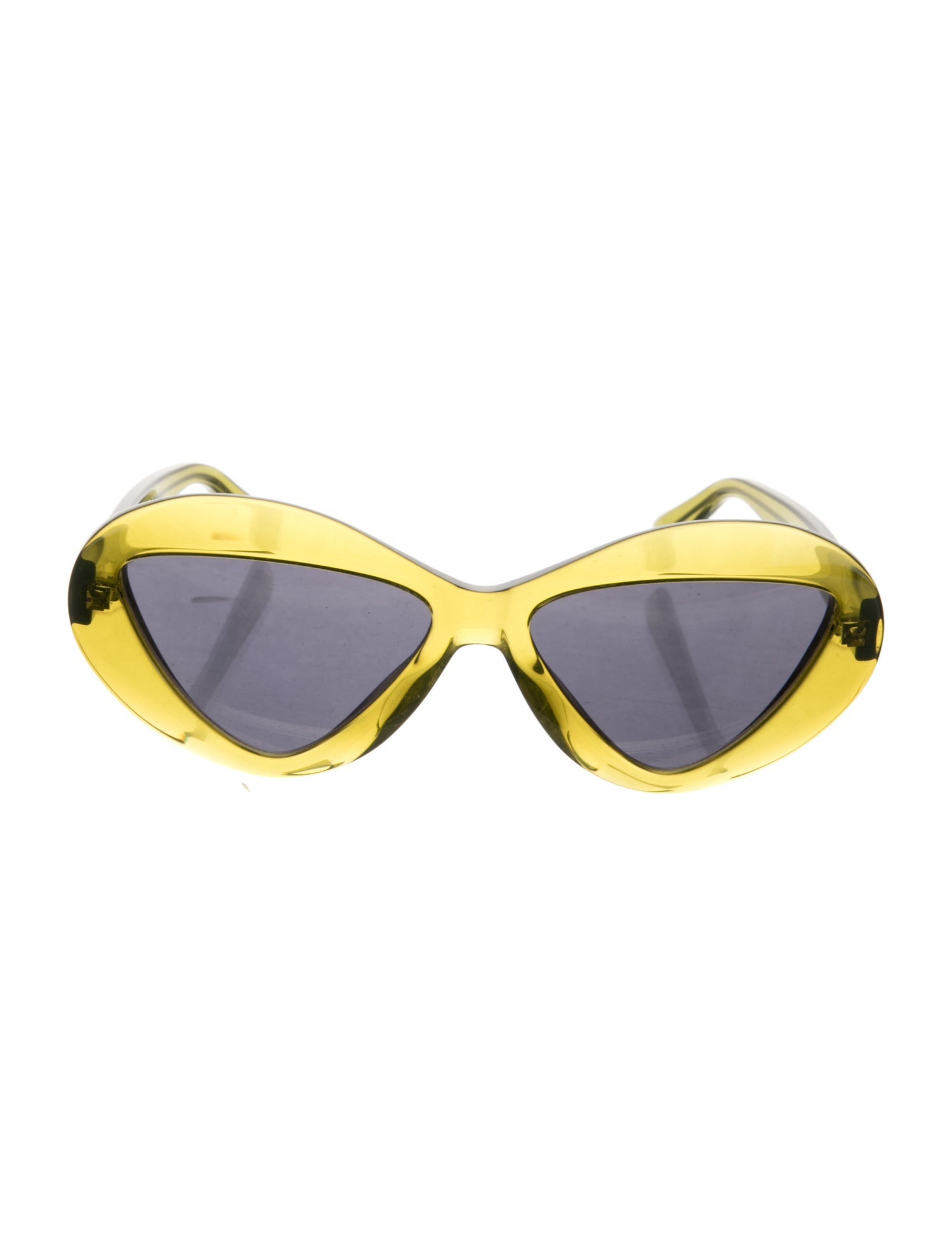 Moschino Cat-Eye Mirrored Sunglasses