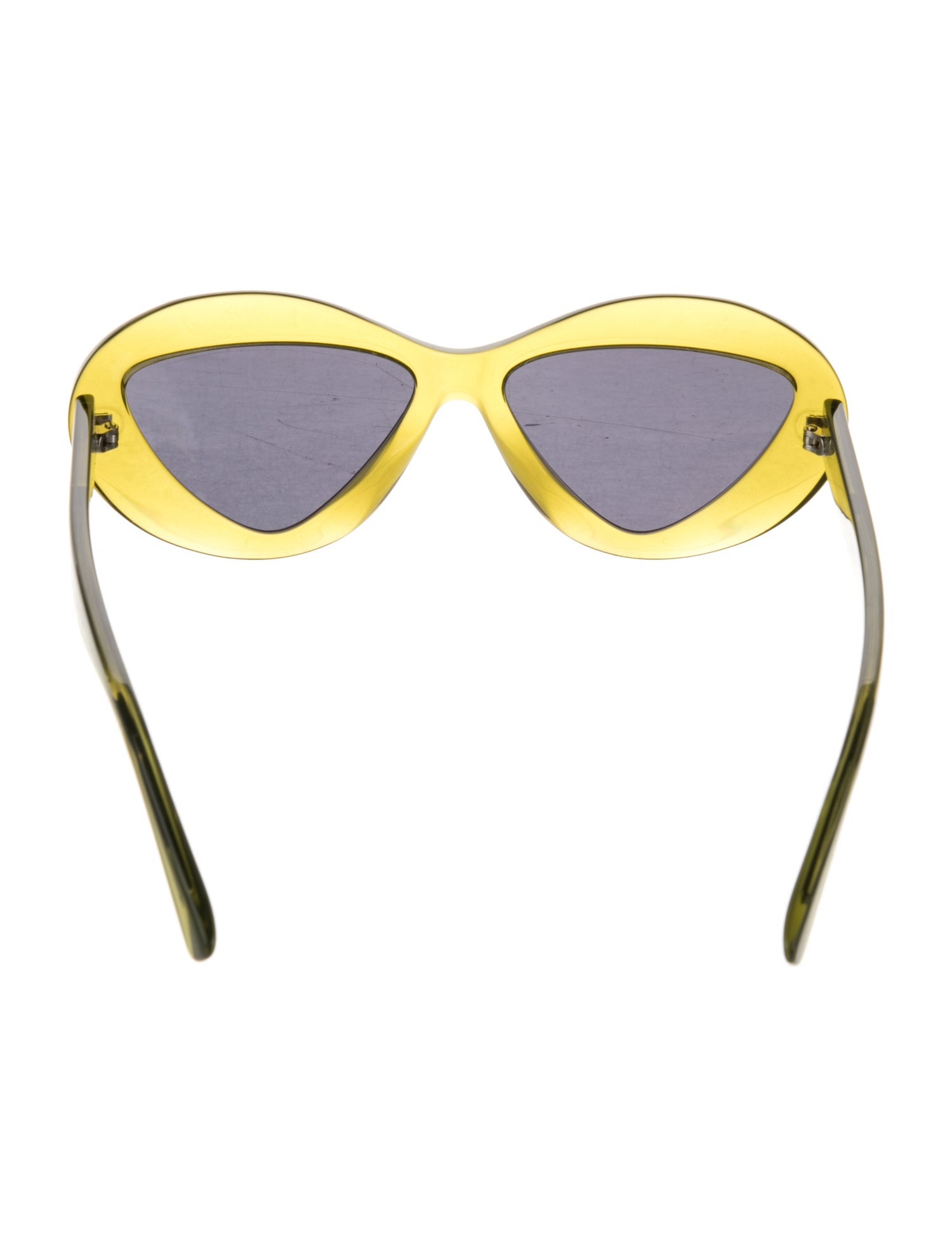 Moschino Cat-Eye Mirrored Sunglasses
