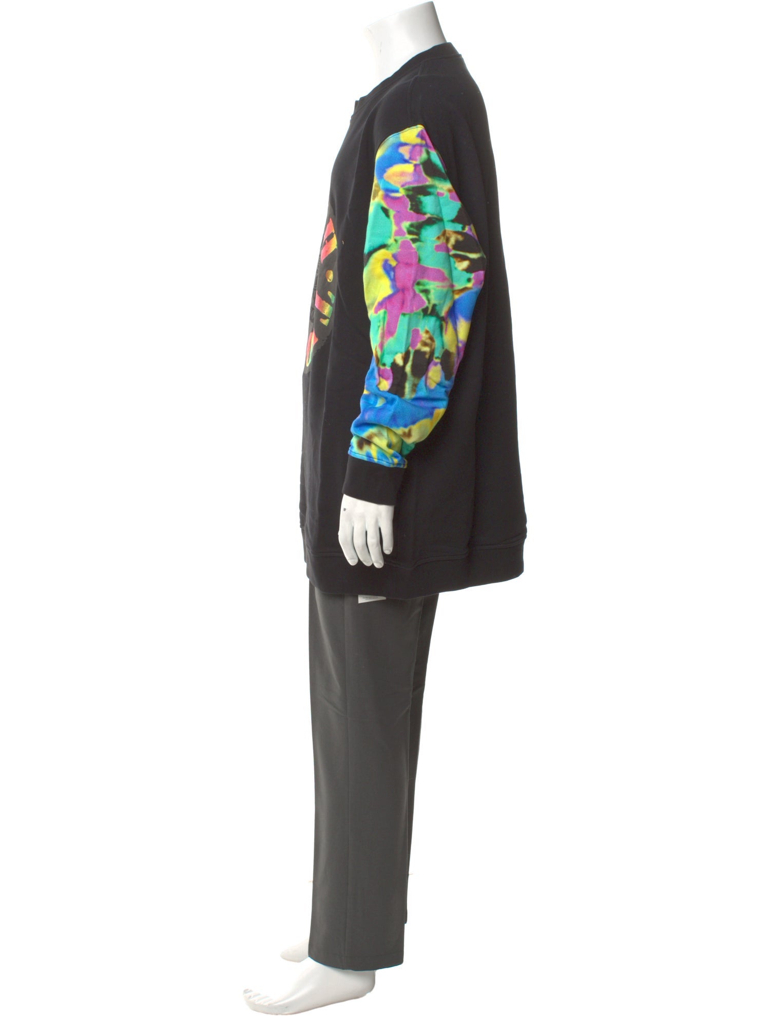 Love Moschino Graphic Print Crew Neck Sweatshirt