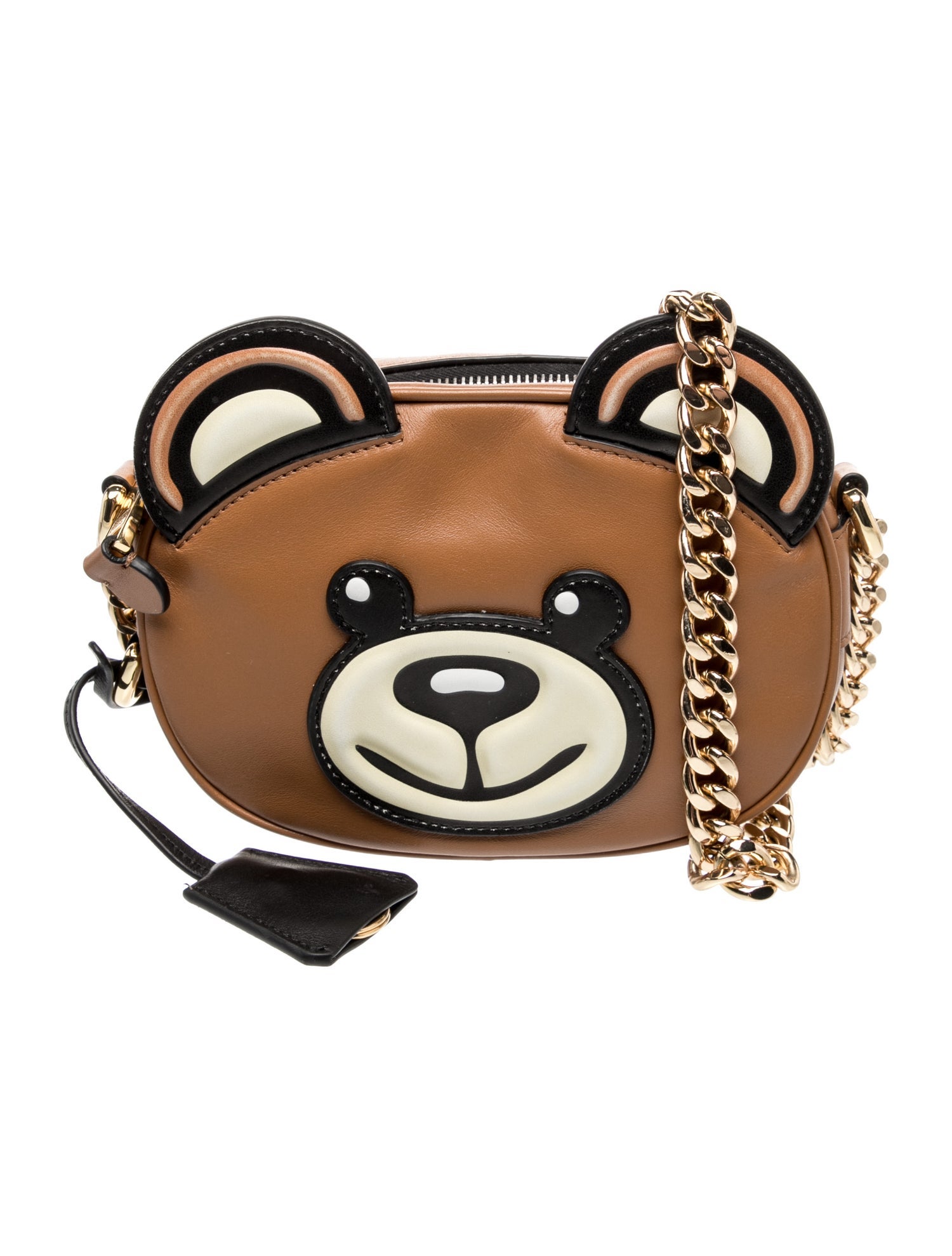 Brown Moschino Shoulder Bag Moschino Tie Me bag Medium | Moschino main image 2