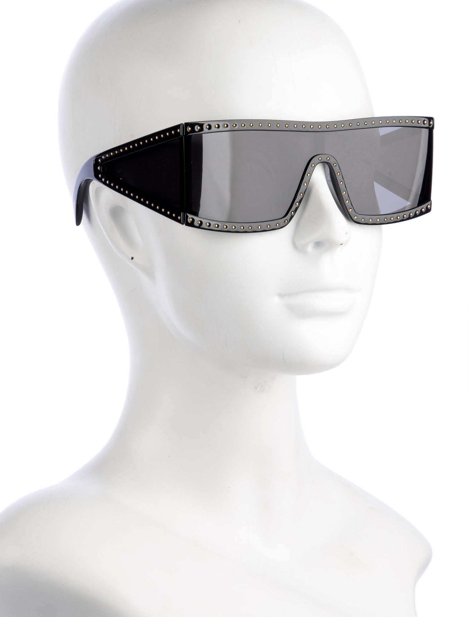 Moschino Shield Mirrored Sunglasses w/ Tags