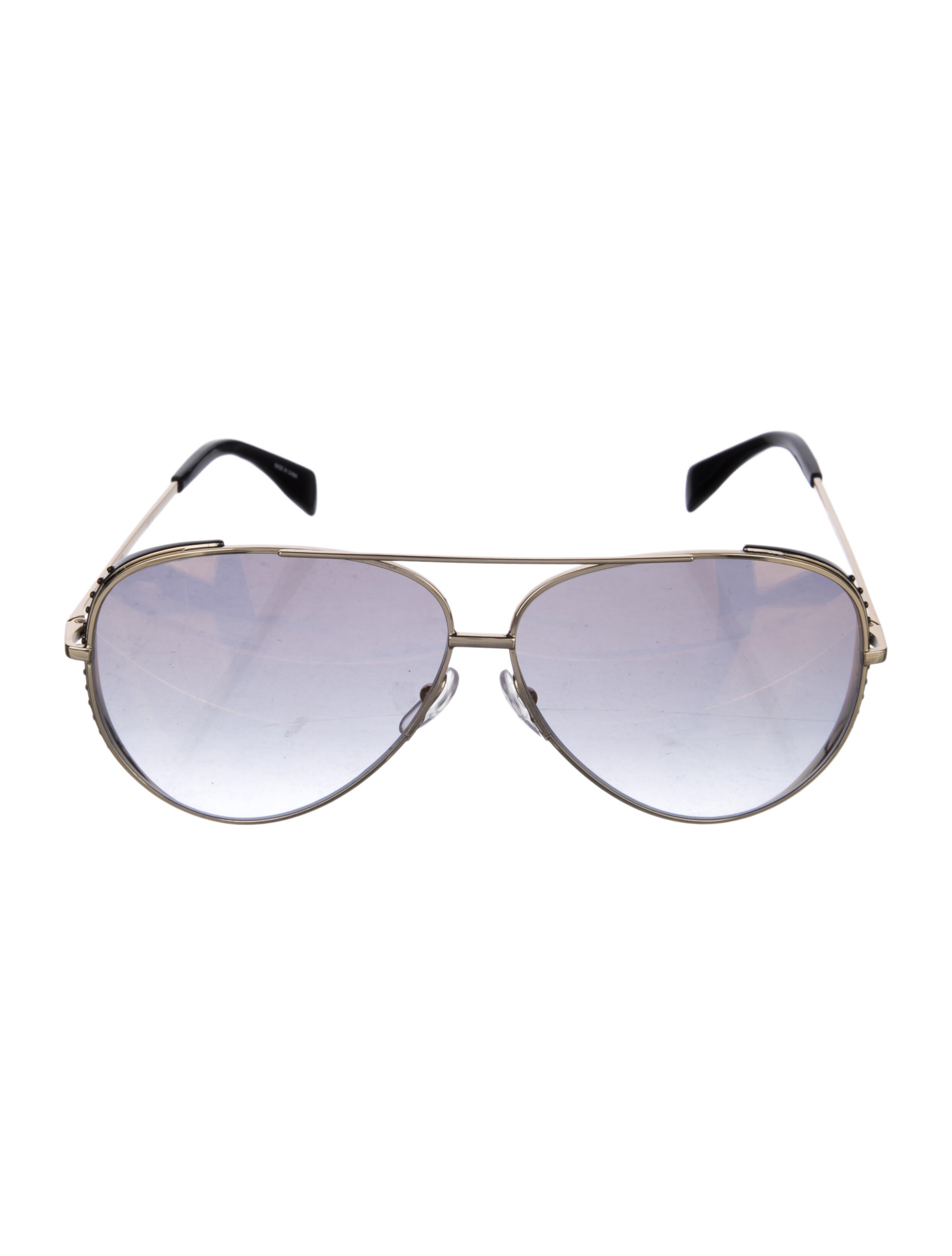 Moschino Aviator Gradient Sunglasses