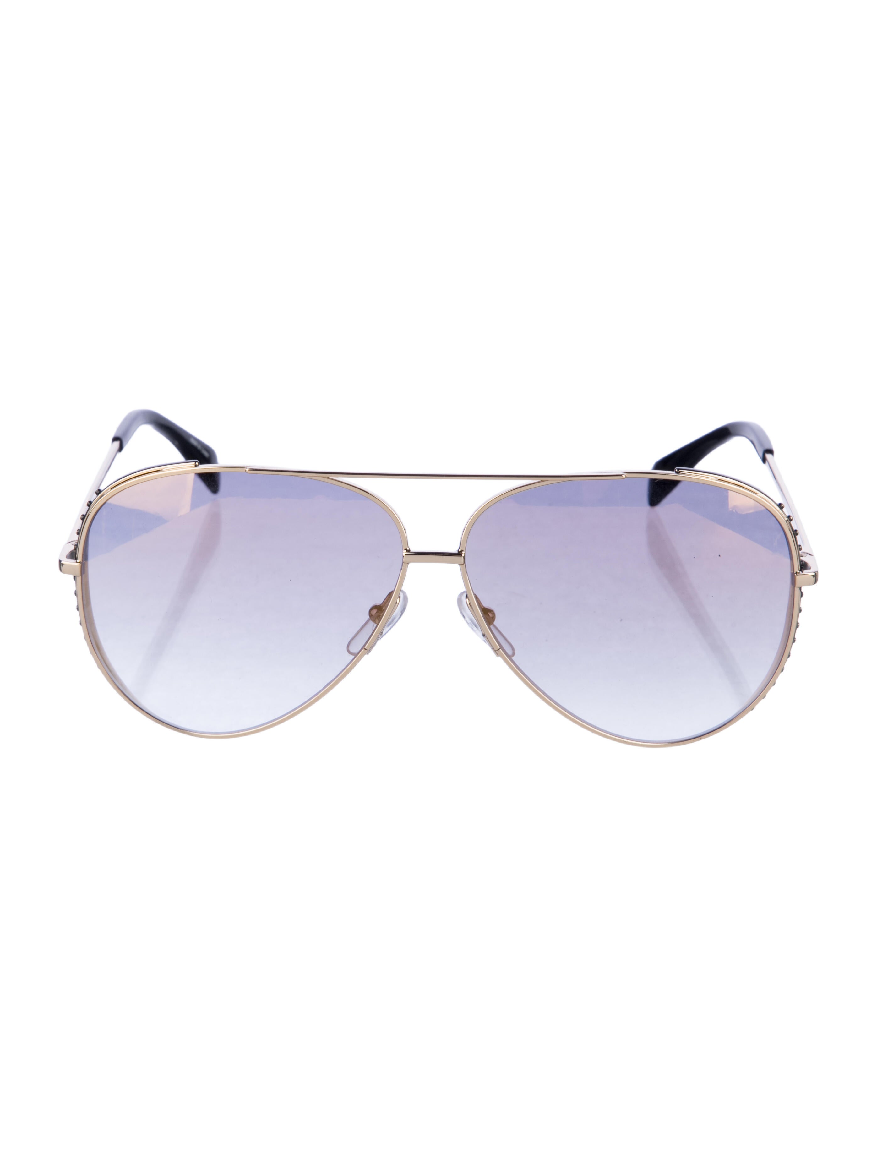 Moschino Aviator Gradient Sunglasses