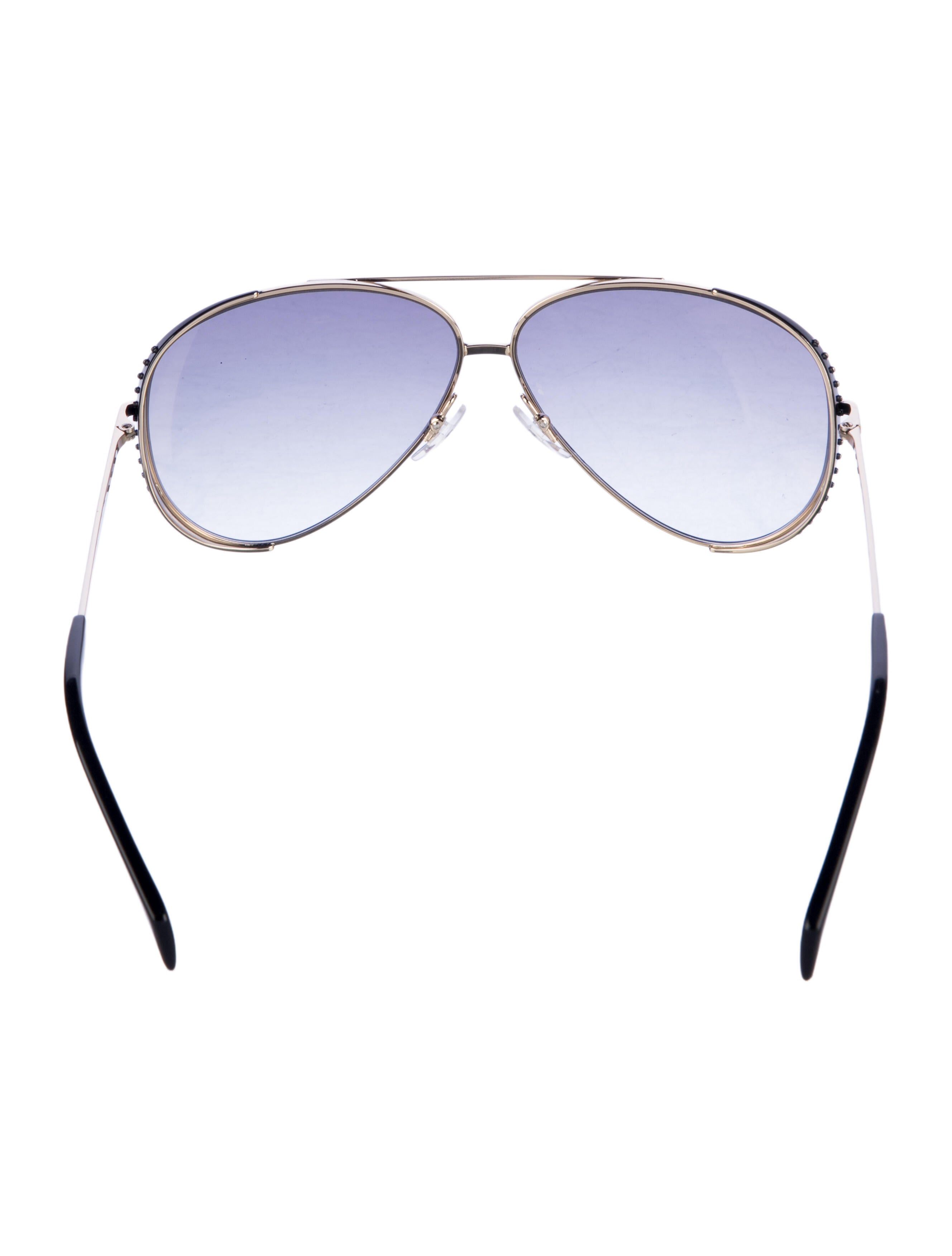Moschino Aviator Gradient Sunglasses