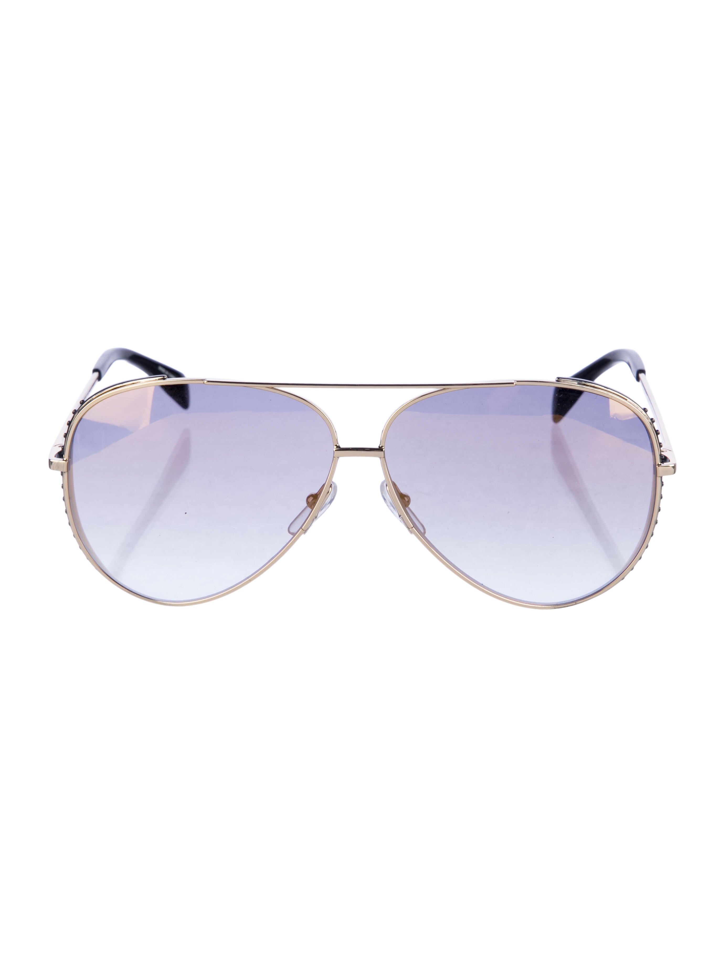 Moschino Aviator Gradient Sunglasses