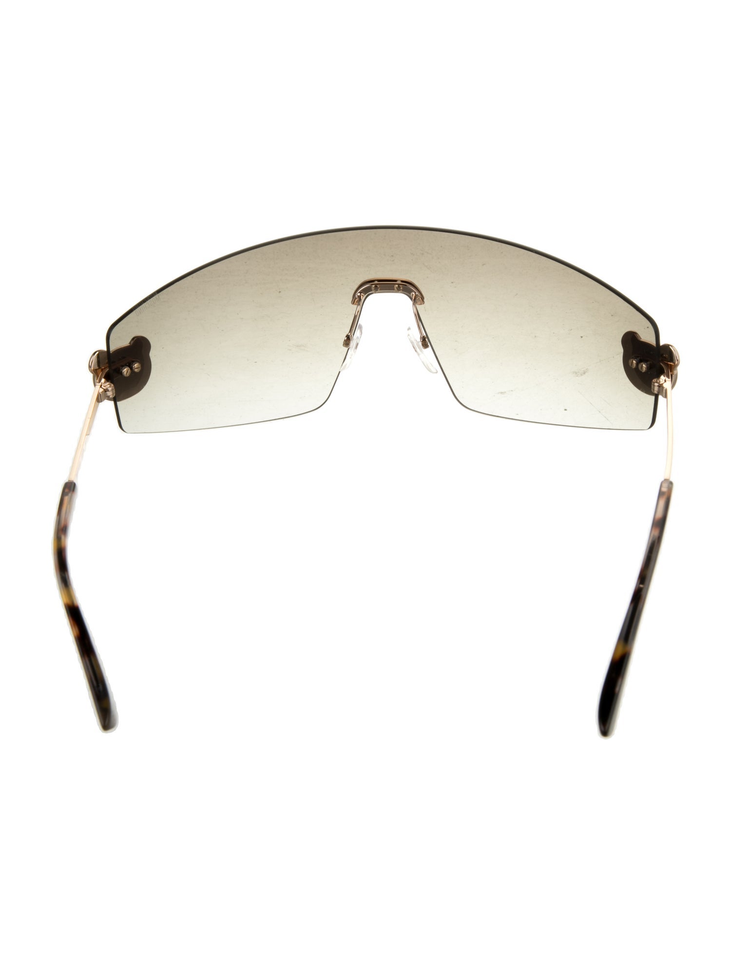 Moschino Shield Mirrored Sunglasses