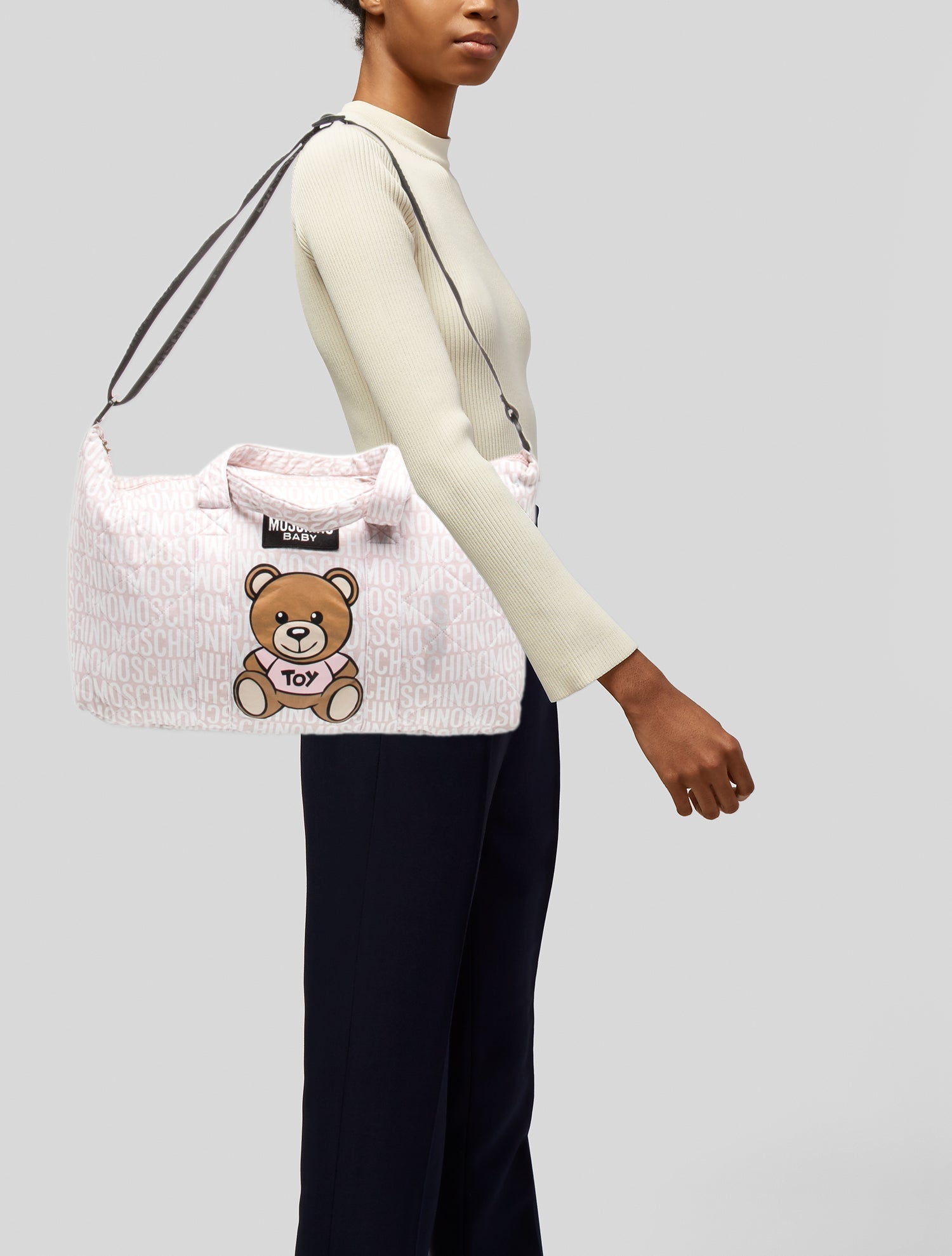 Moschino Fabric DIaper Bag Set