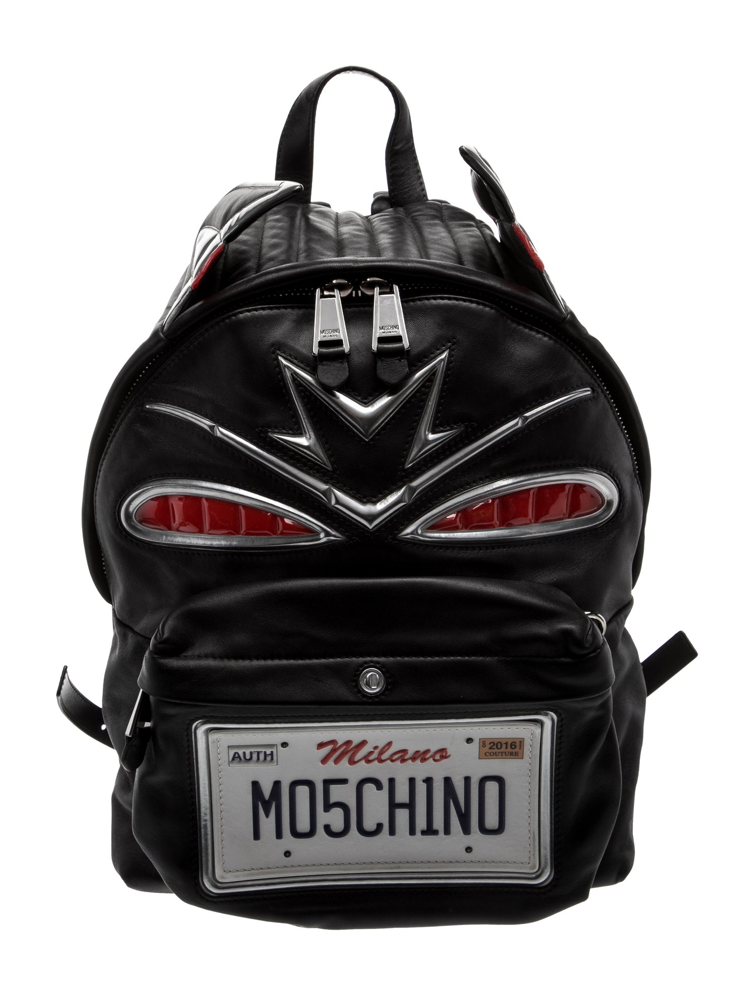 Moschino Couture Leather Backpack