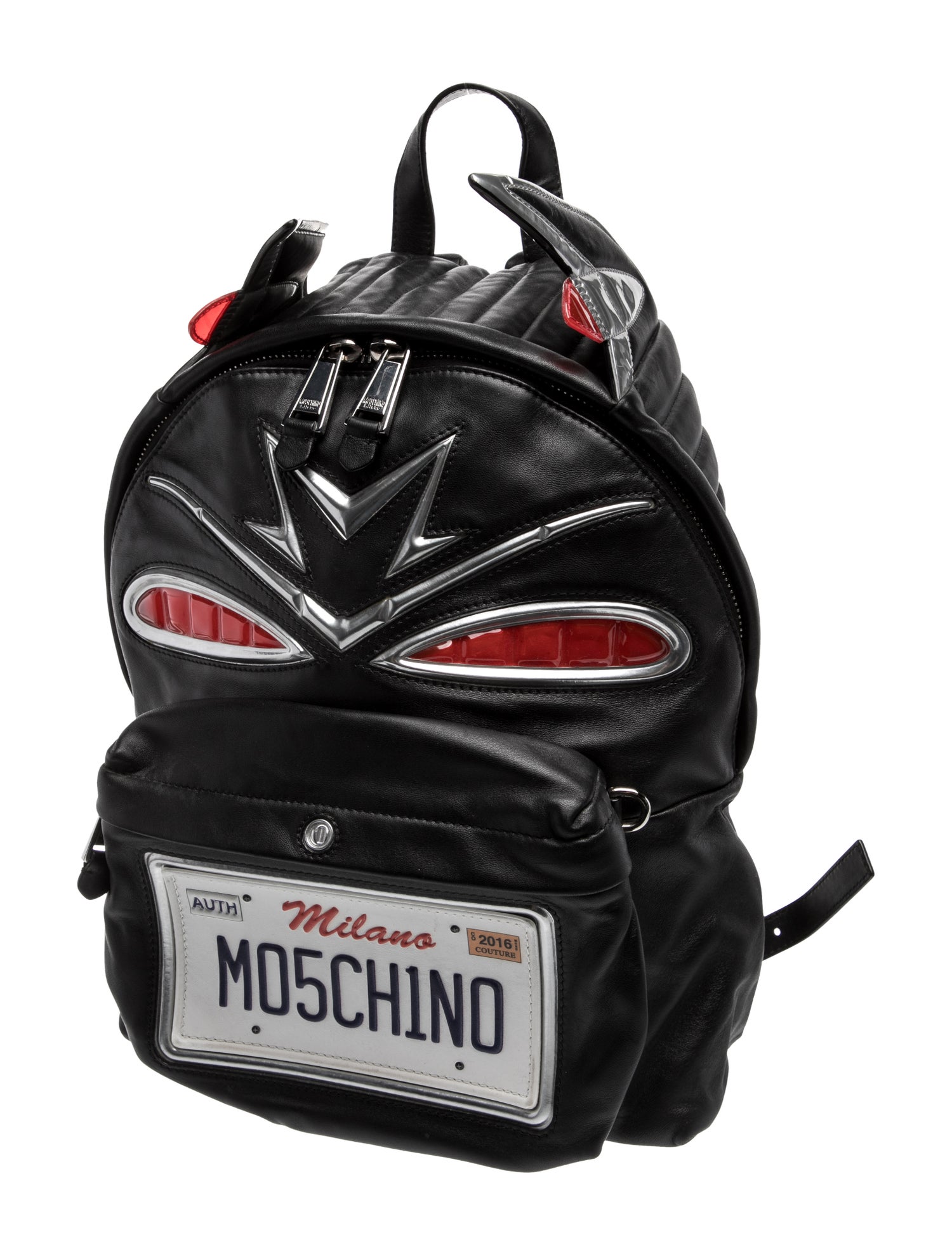 Moschino Couture Leather Backpack