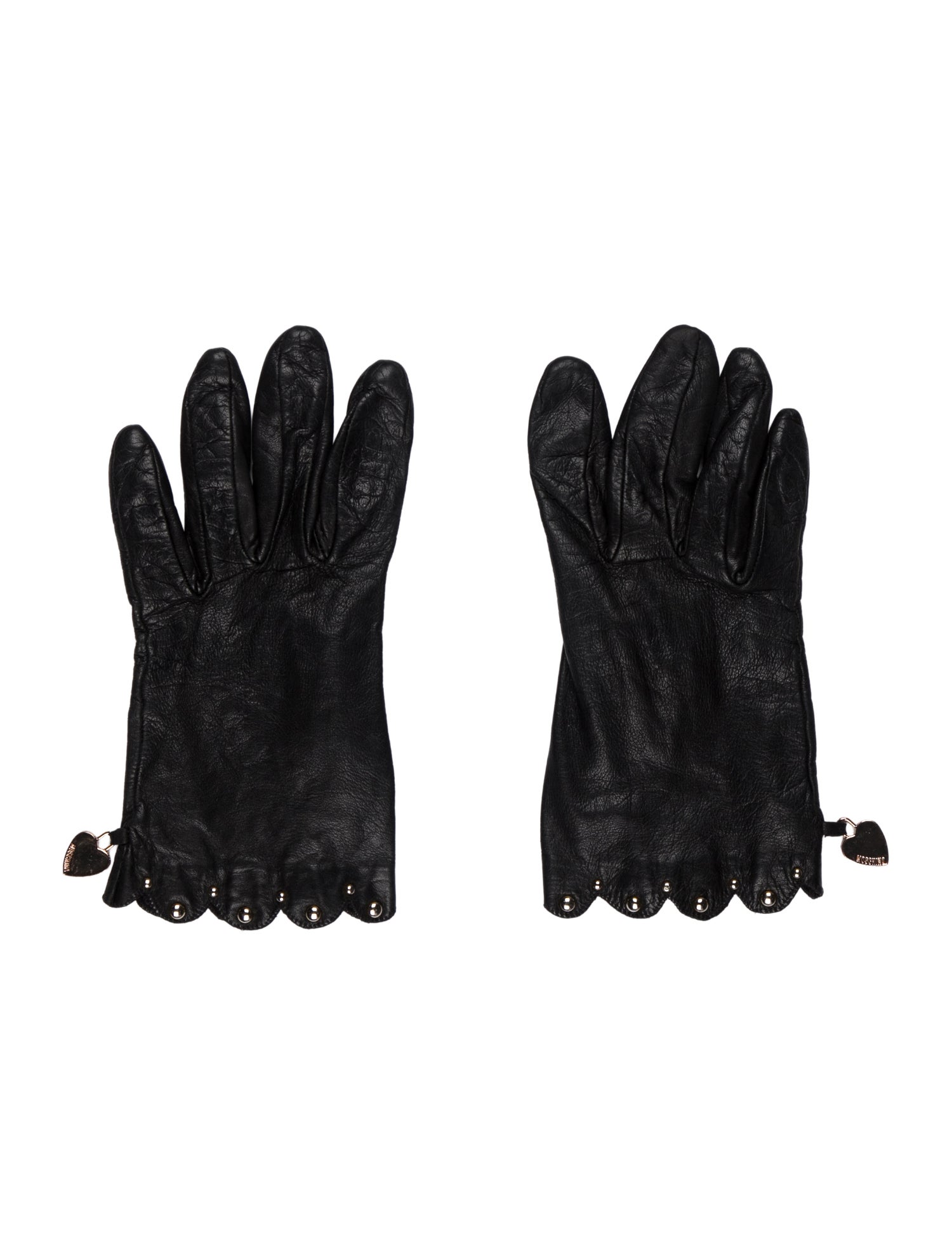 Moschino Leather Gloves