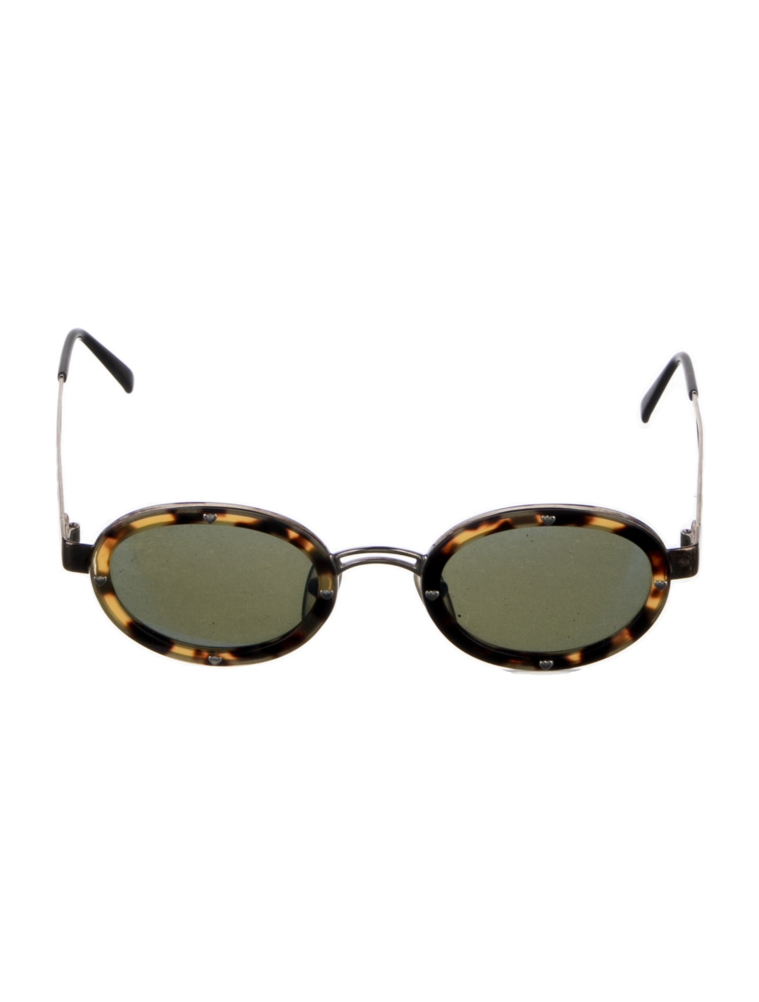 Moschino Round Tinted Sunglasses