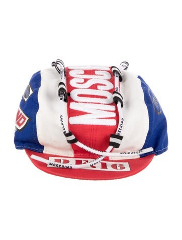 Pre-owned Moschino Couture Half Brim Cycling Cap In Multi