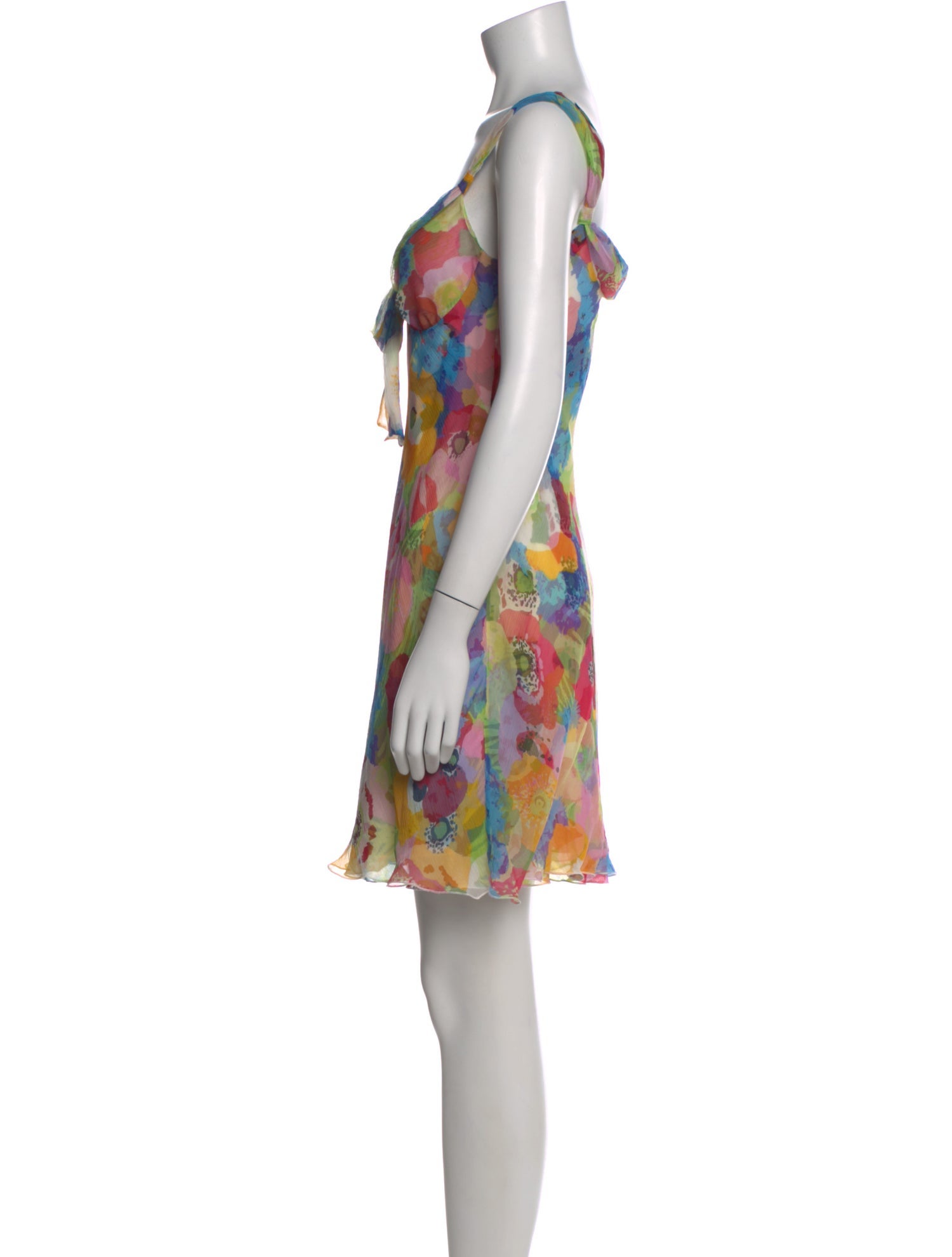 Moschino Floral Print Mini Dress