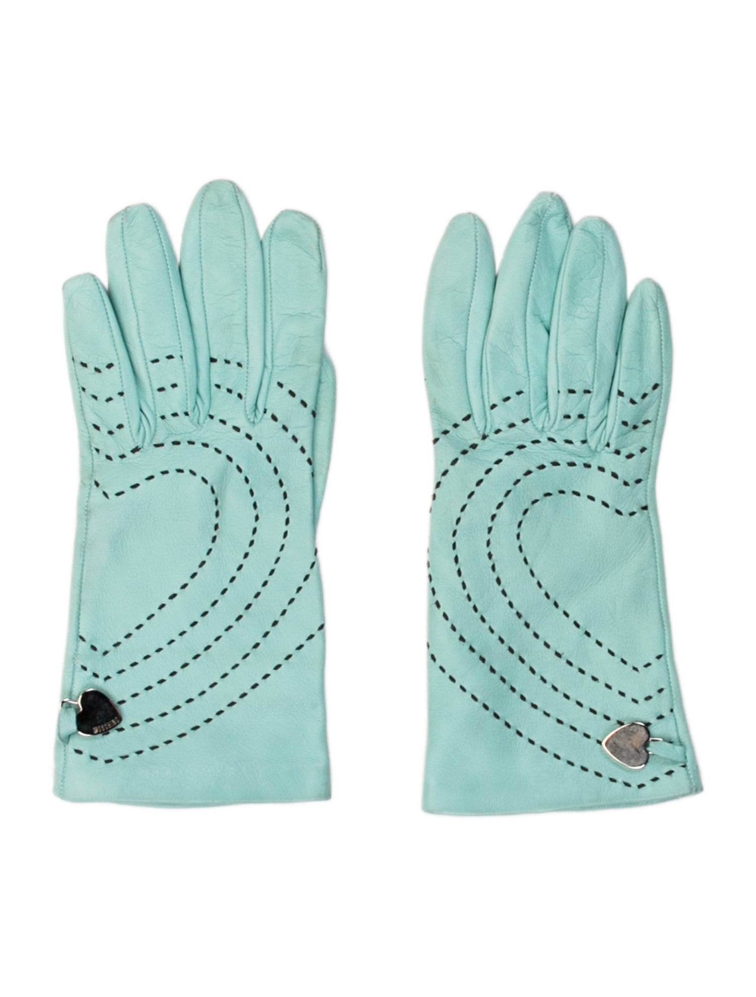 Moschino Leather Gloves