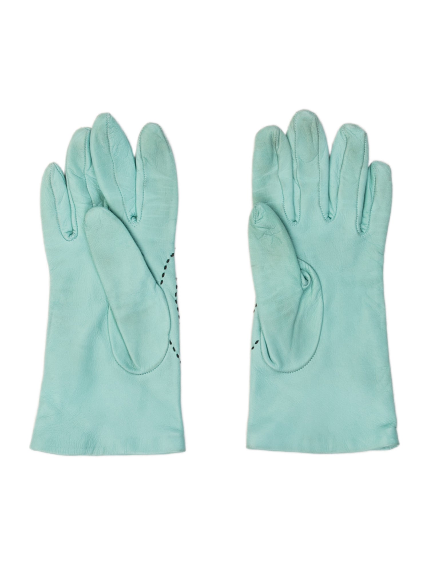 Moschino Leather Gloves