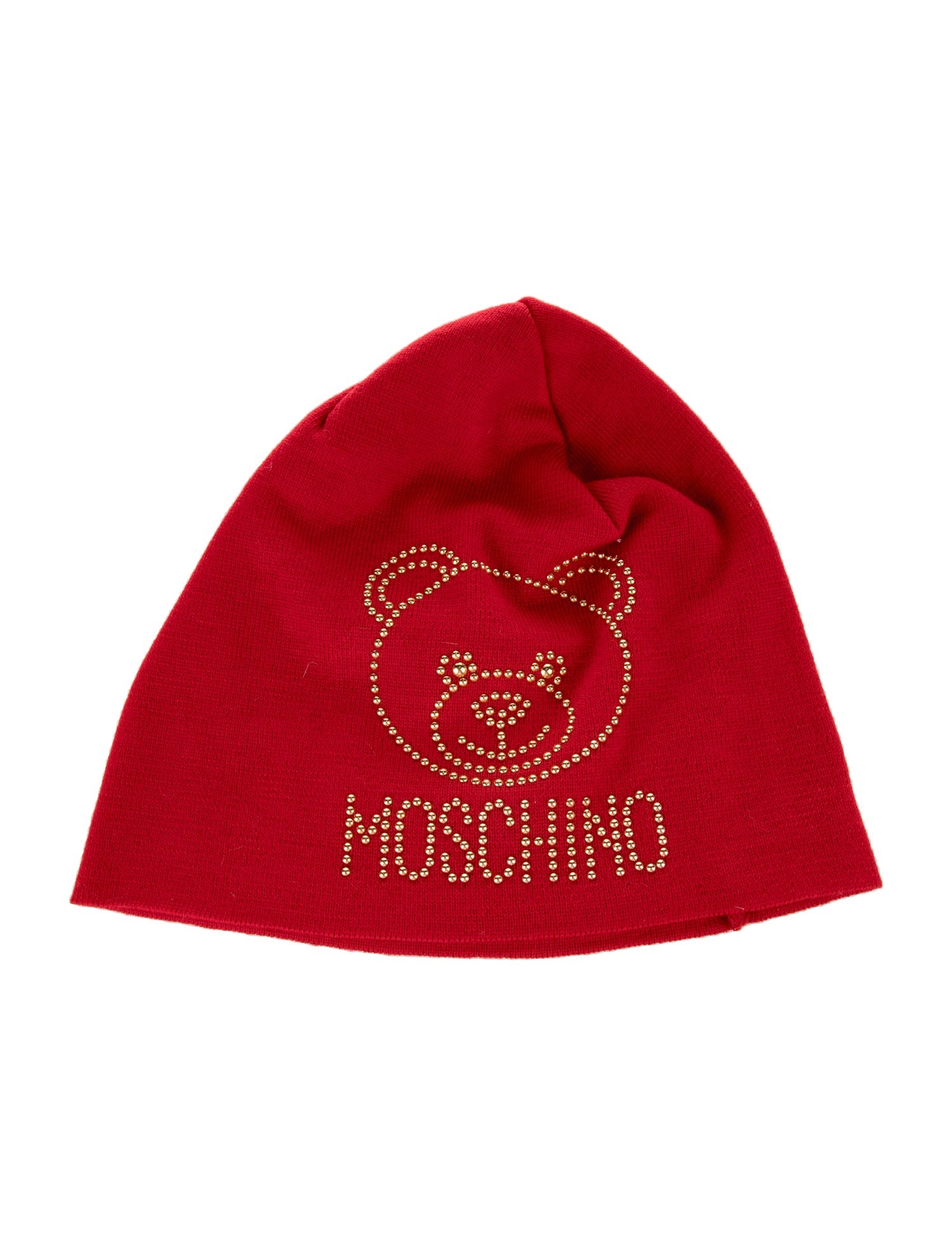 Moschino Wool Beaded Beanie