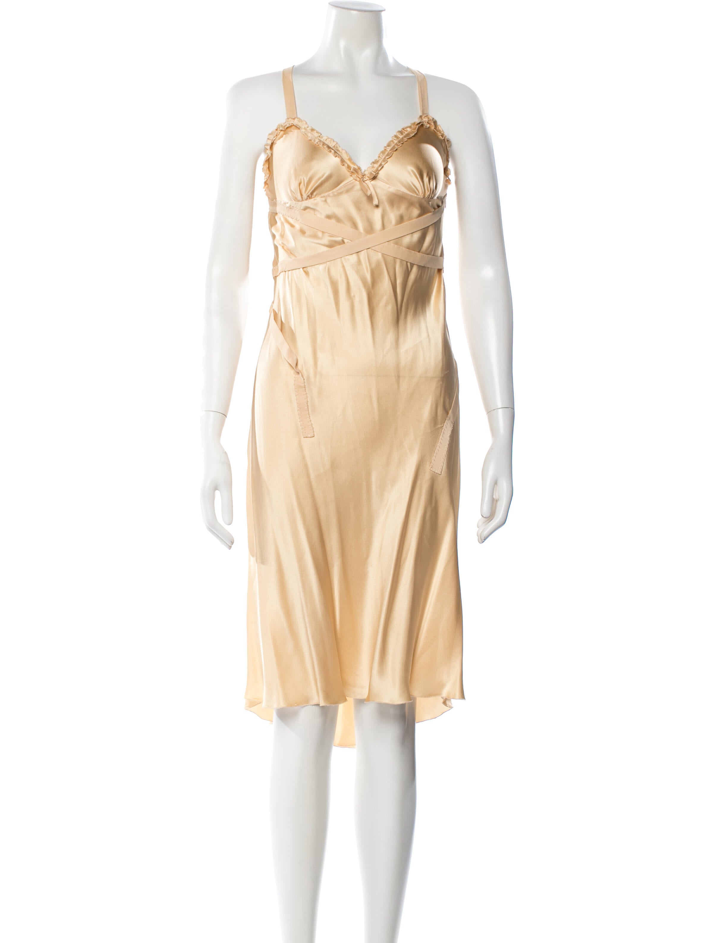 Moschino Silk Midi Length Dress