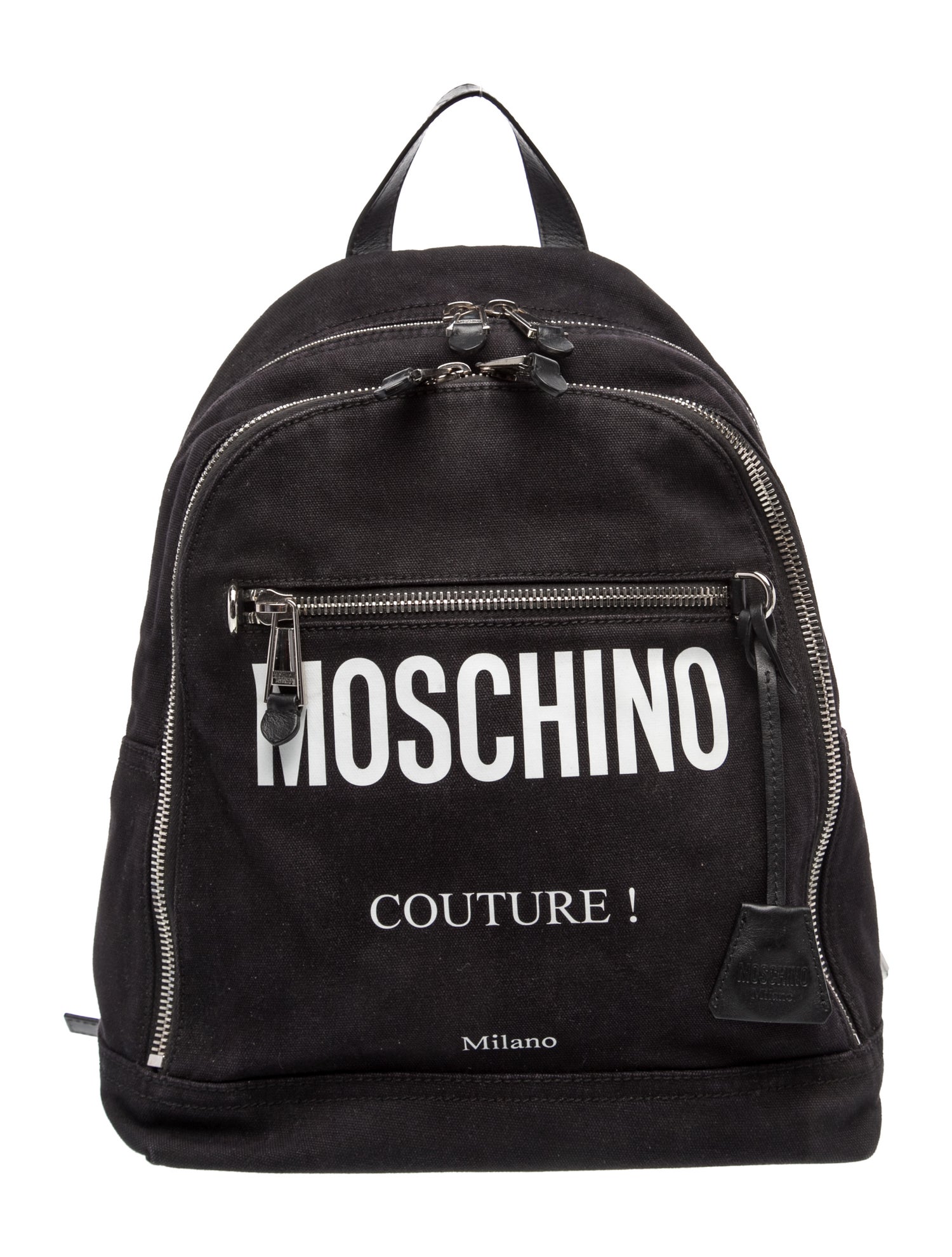 Moschino Canvas Backpack