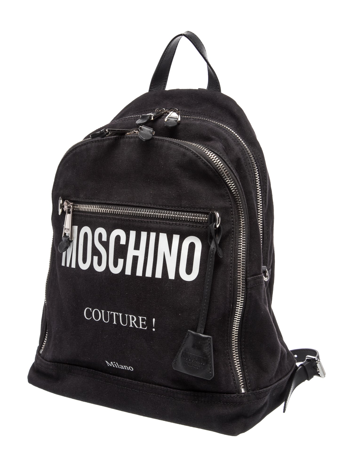 Moschino Canvas Backpack