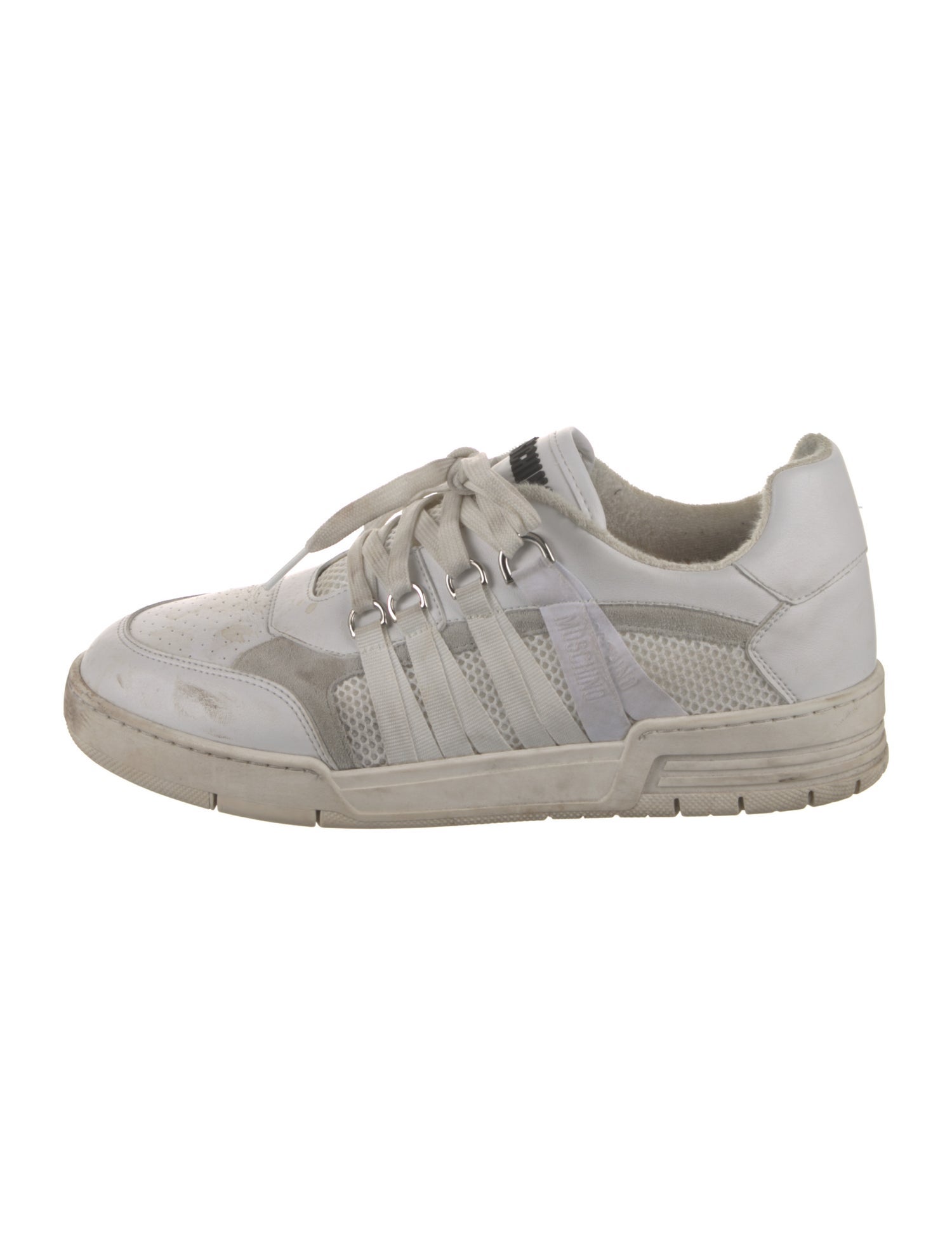 Moschino Leather Sneakers