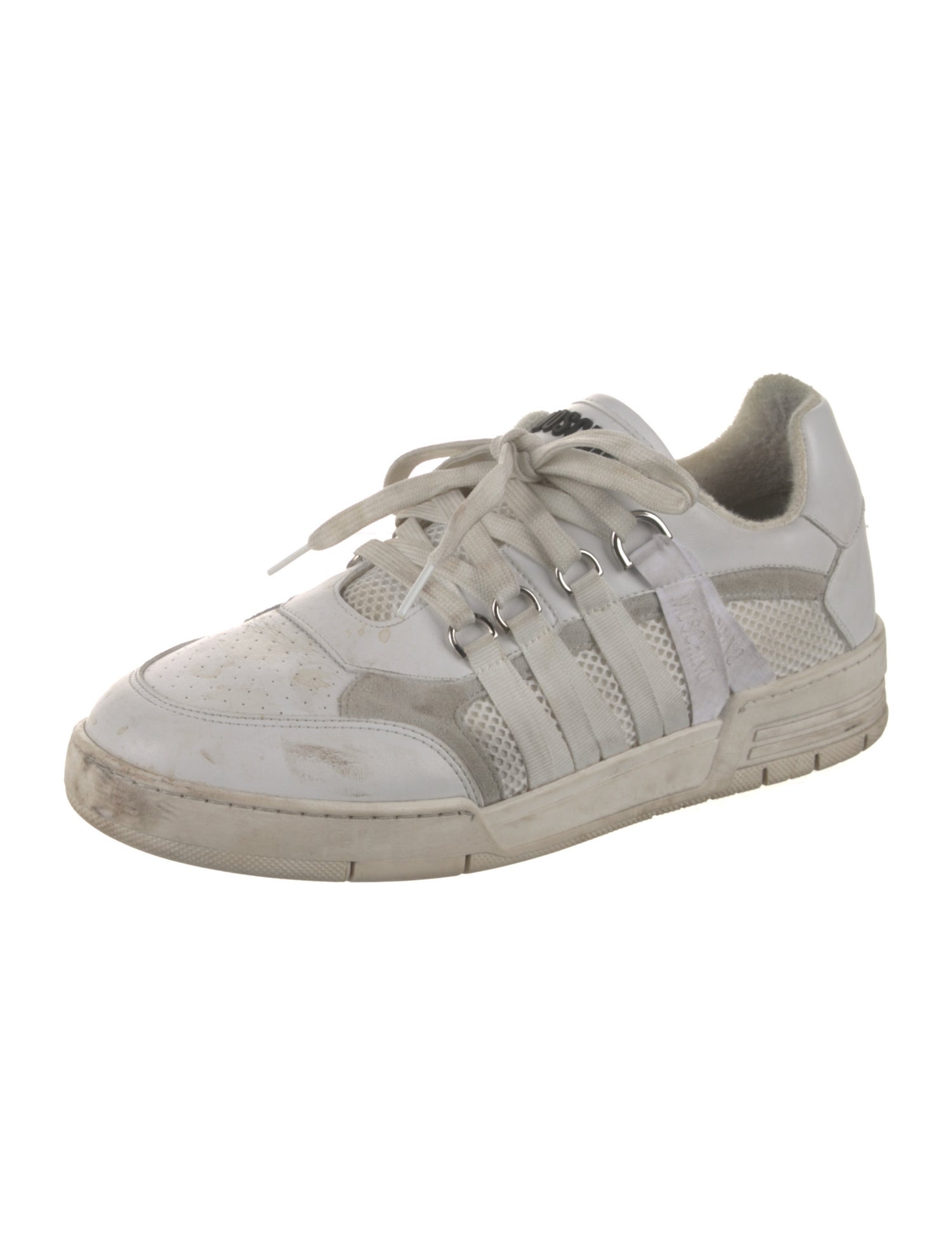 Moschino Leather Sneakers
