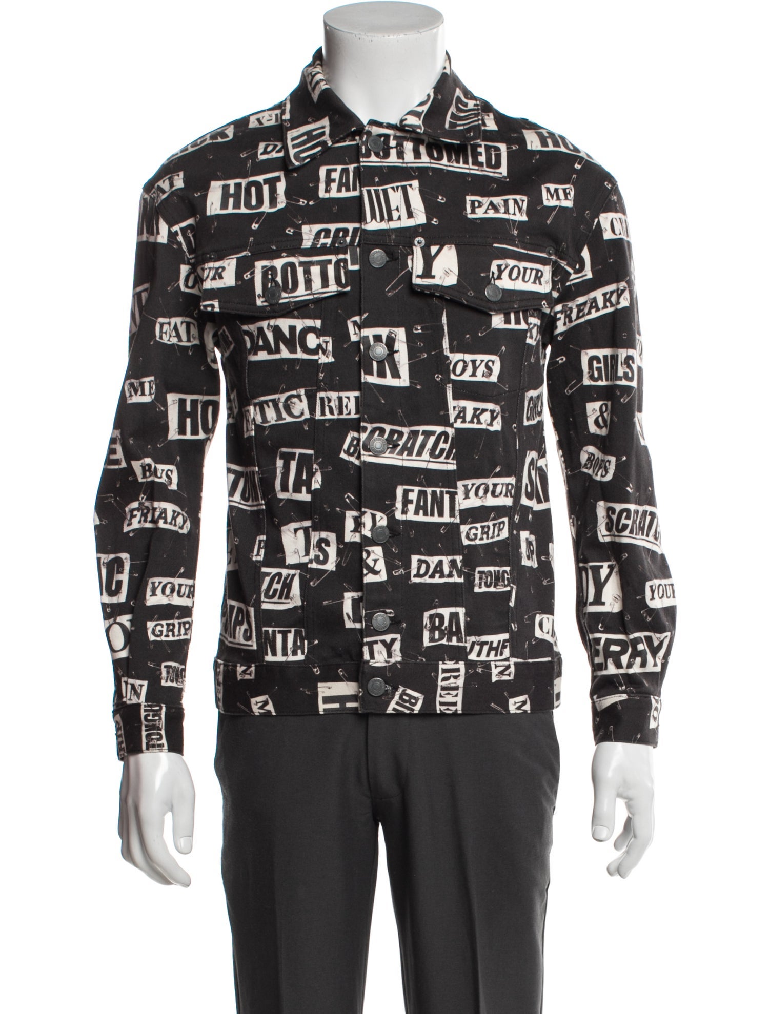 Moschino Couture Graphic Print Jacket