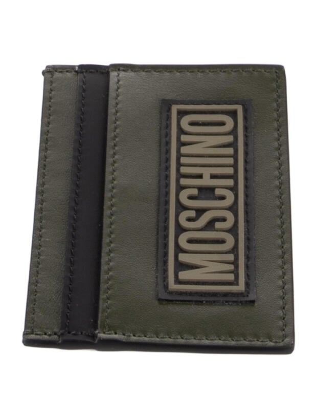 Moschino Leather Compact Wallet