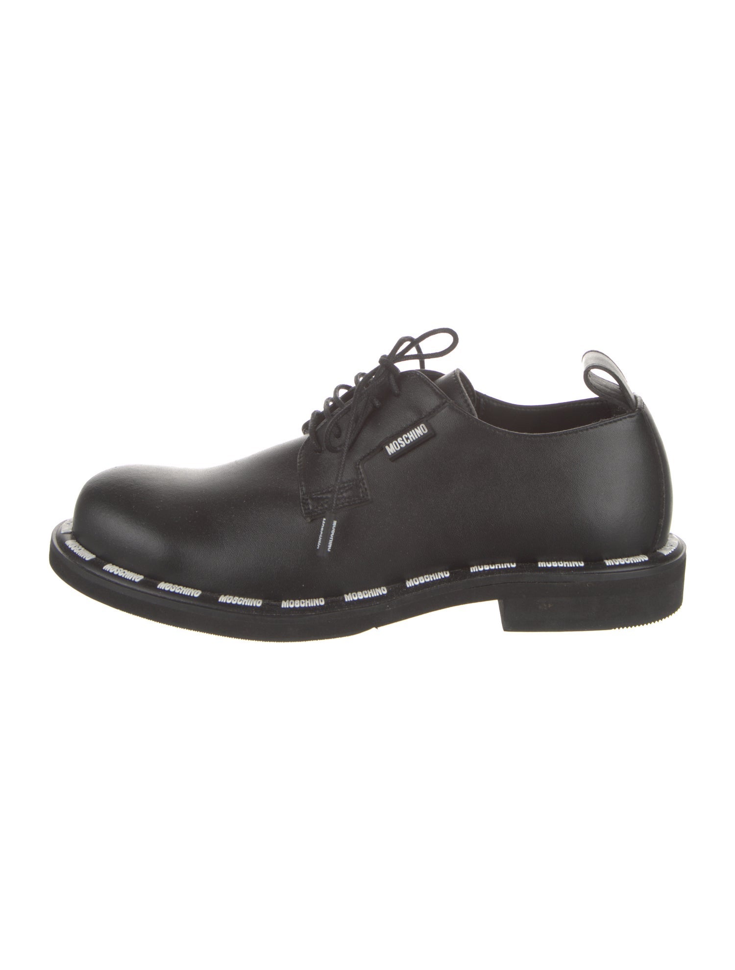 Balenciaga Leather Derby Shoes - Black Oxfords, Shoes - BAL328962