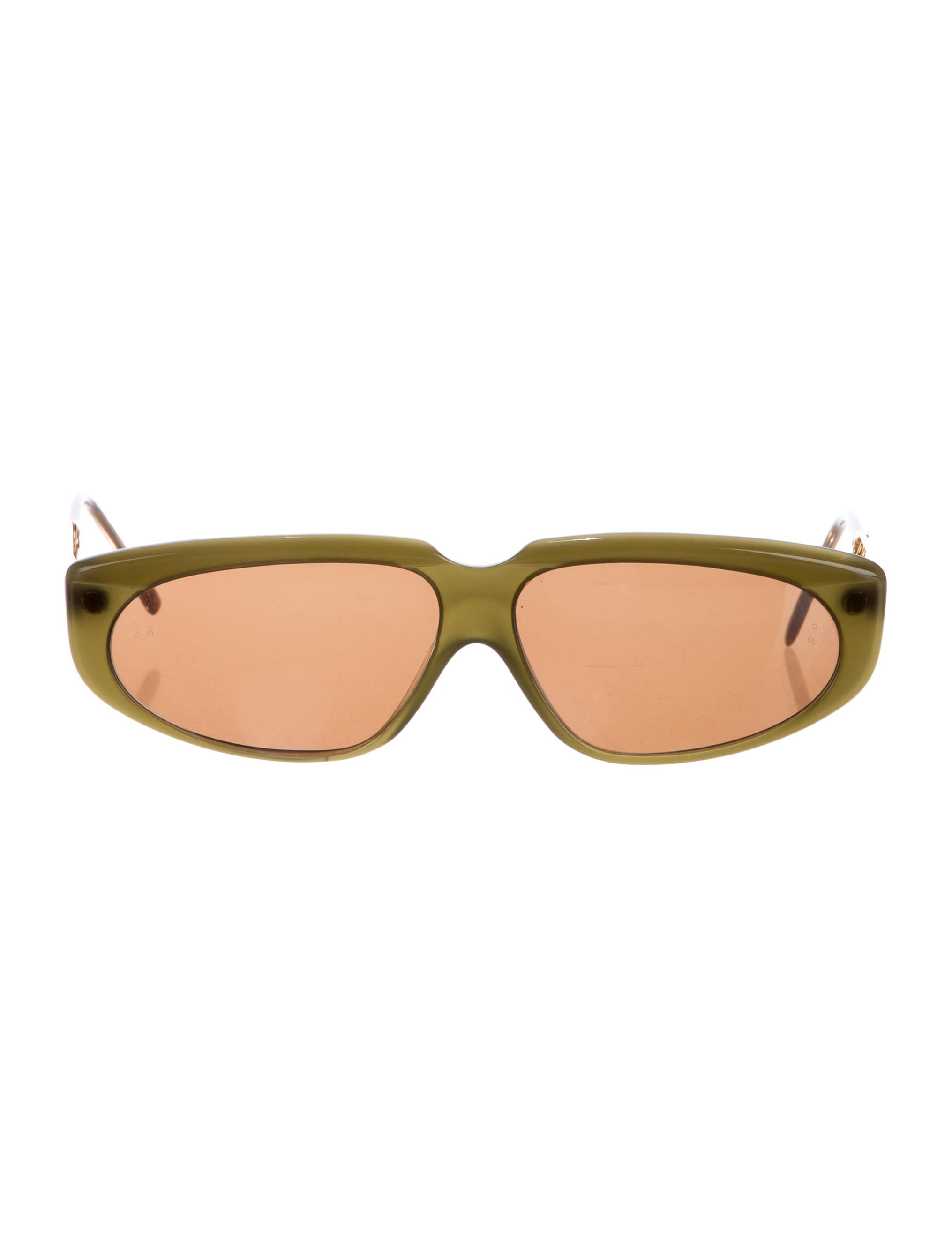Moschino x Persol Wayfarer Safety Pin Sunglasses - Gold Sunglasses