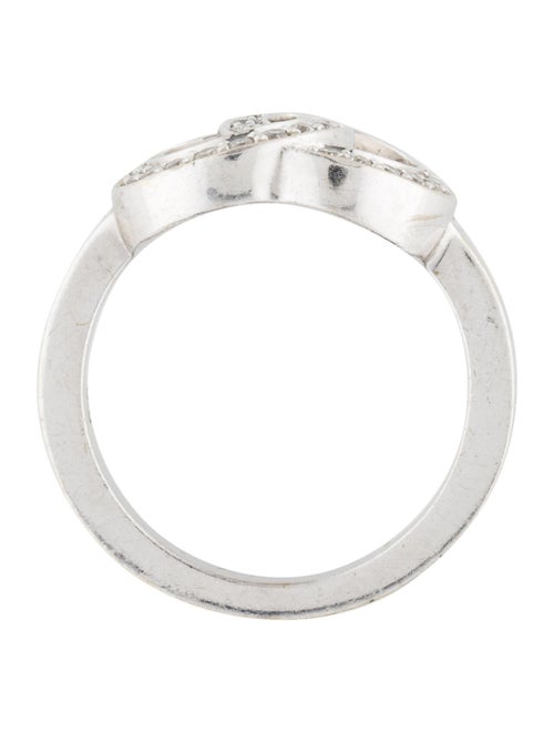 Movado Diamond Interlocking Circle Ring