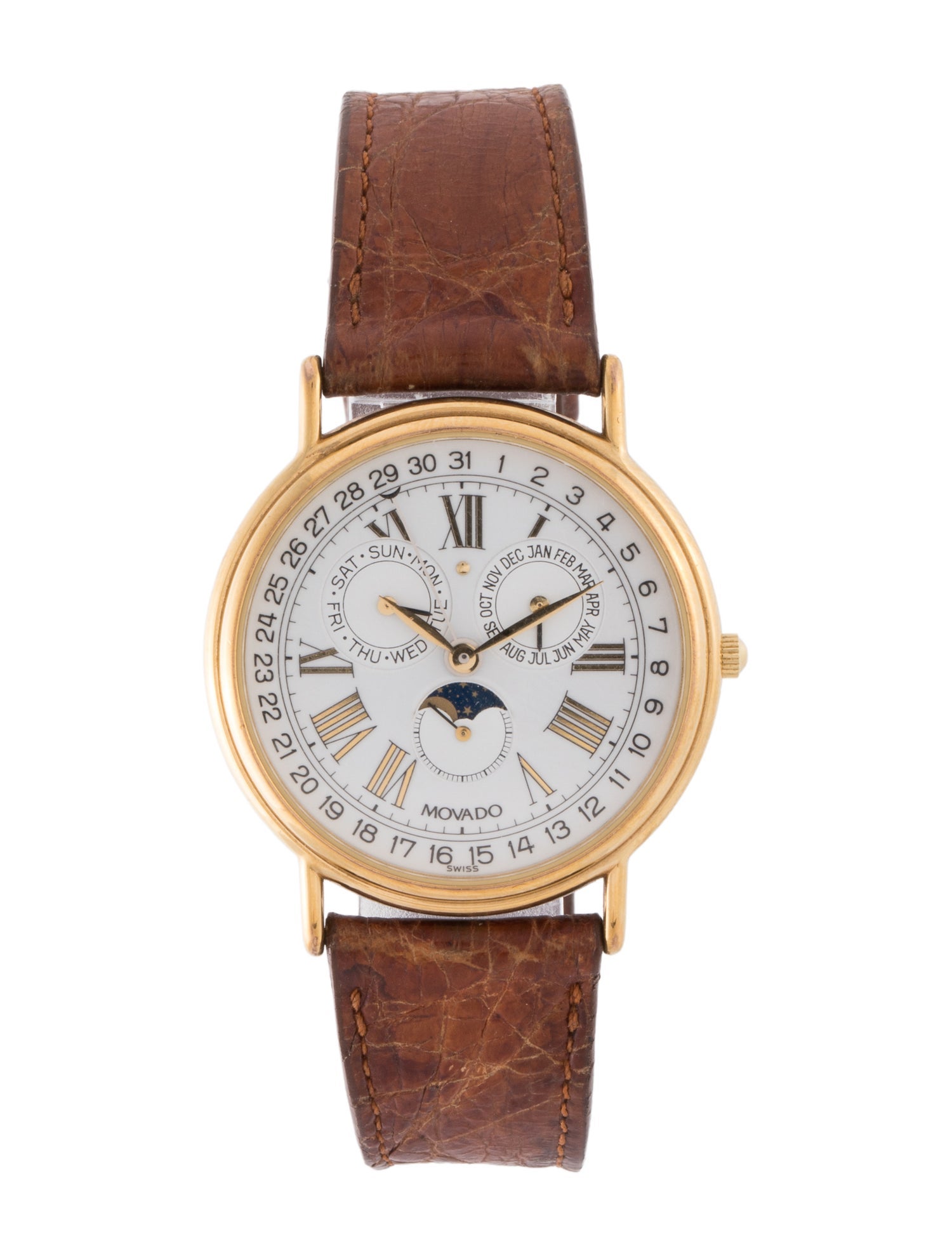 Movado Triple Date Moonphase Watch