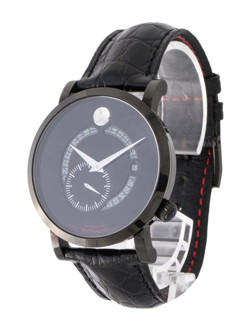Movado Museum Red Label Calendomatic Watch