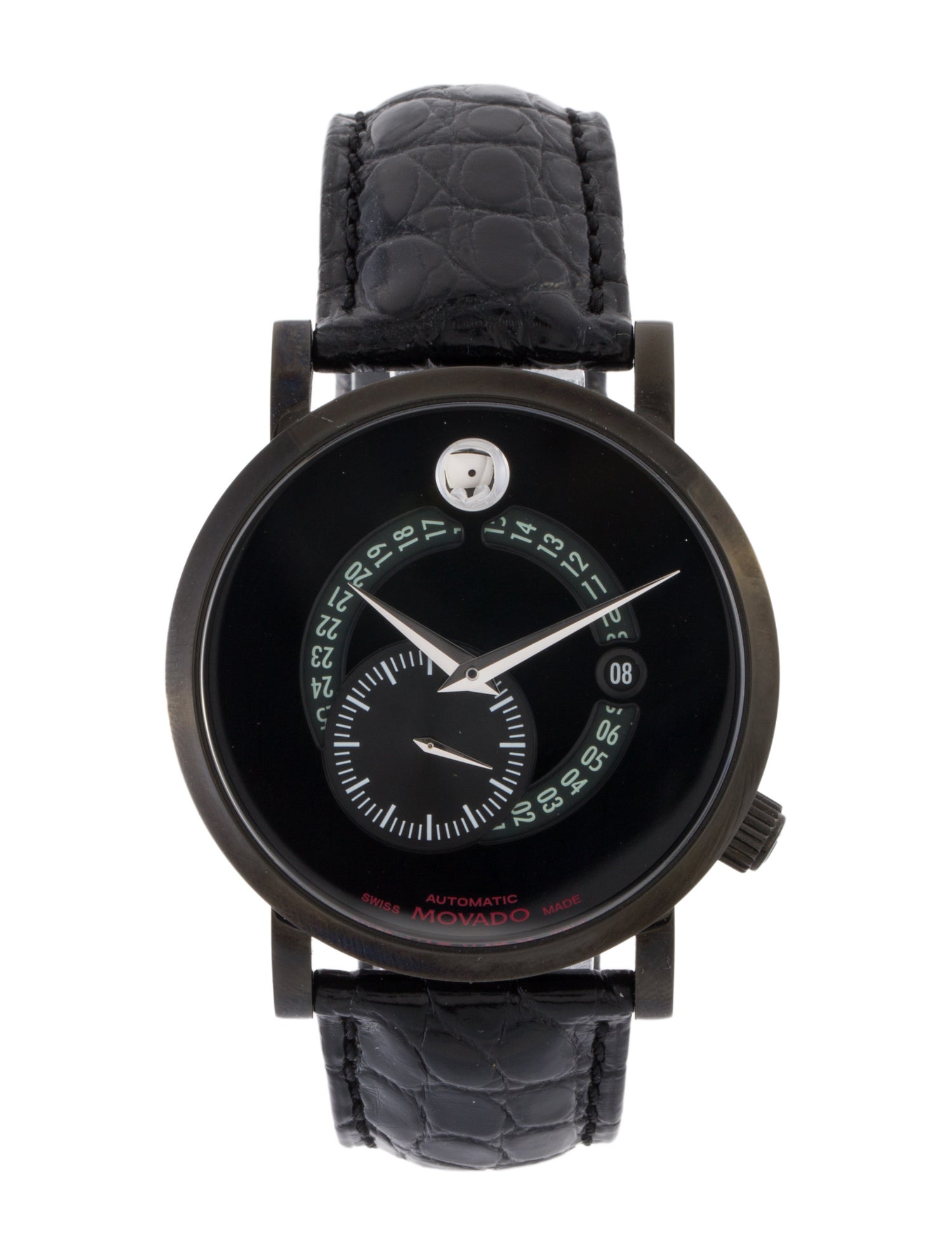 Movado Museum Red Label Calendomatic Watch