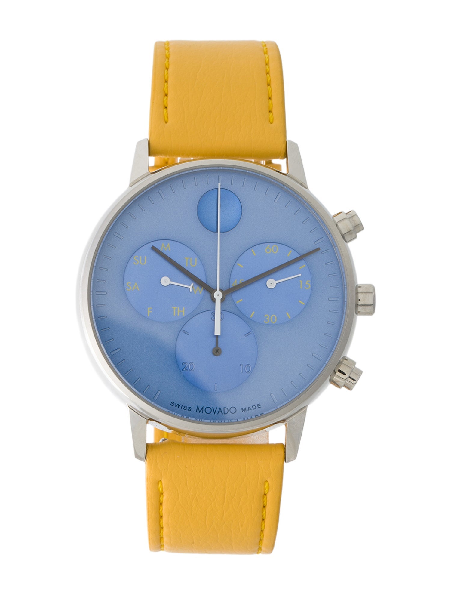 Movado Face Chronograph Watch