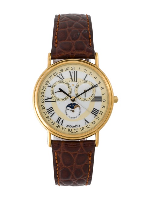 Movado Triple Date Moonphase Watch